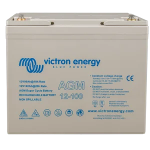 Victron 12V/125Ah AGM Super Cycle Batt. (M8))
