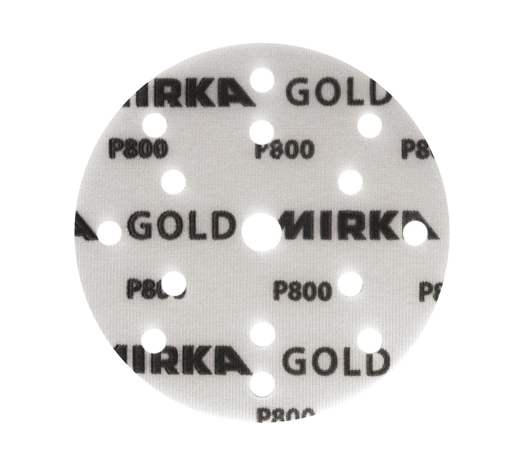 Mirka 150 mm GOLD Zımpara Diski P800 15 Delik
