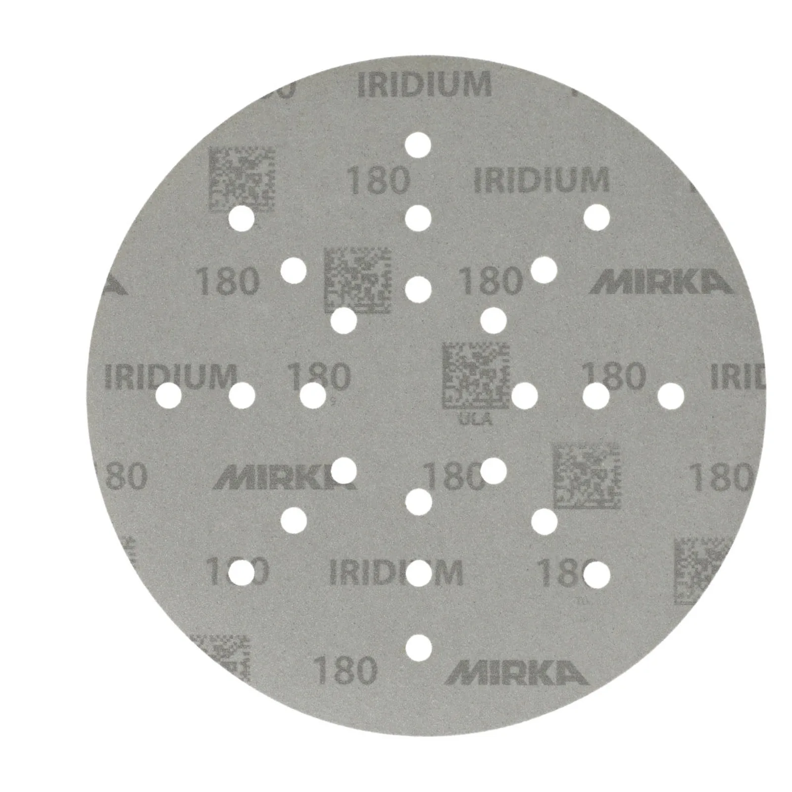 Mirka 225 mm IRIDIUM Premium Zımpara Diski P180 24 Delik