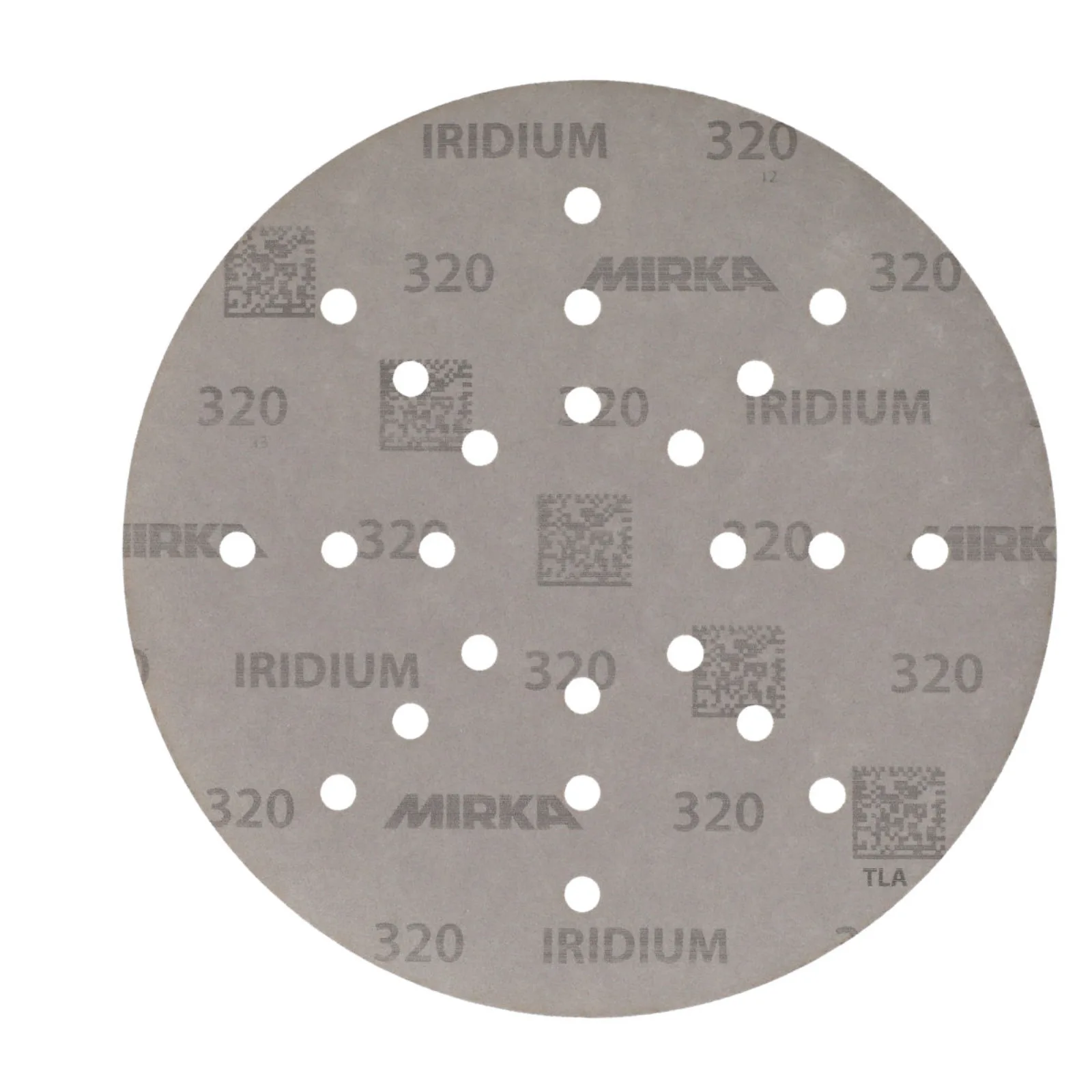 Mirka 225 mm IRIDIUM Premium Zımpara Diski P320 24 Delik