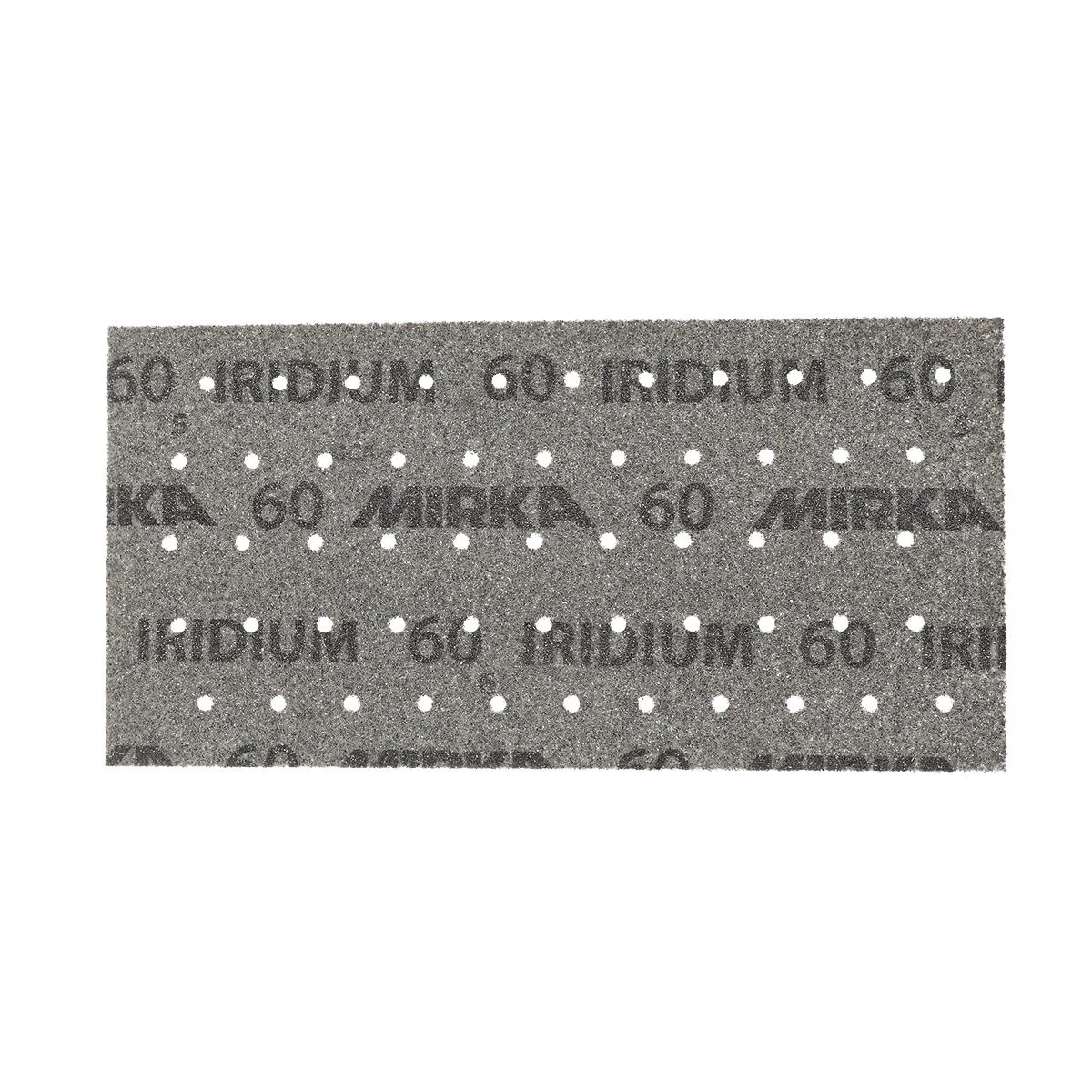 Mirka 115×230 mm IRIDIUM Premium Zımpara Diski P60 55 Delik — 50'li Paket