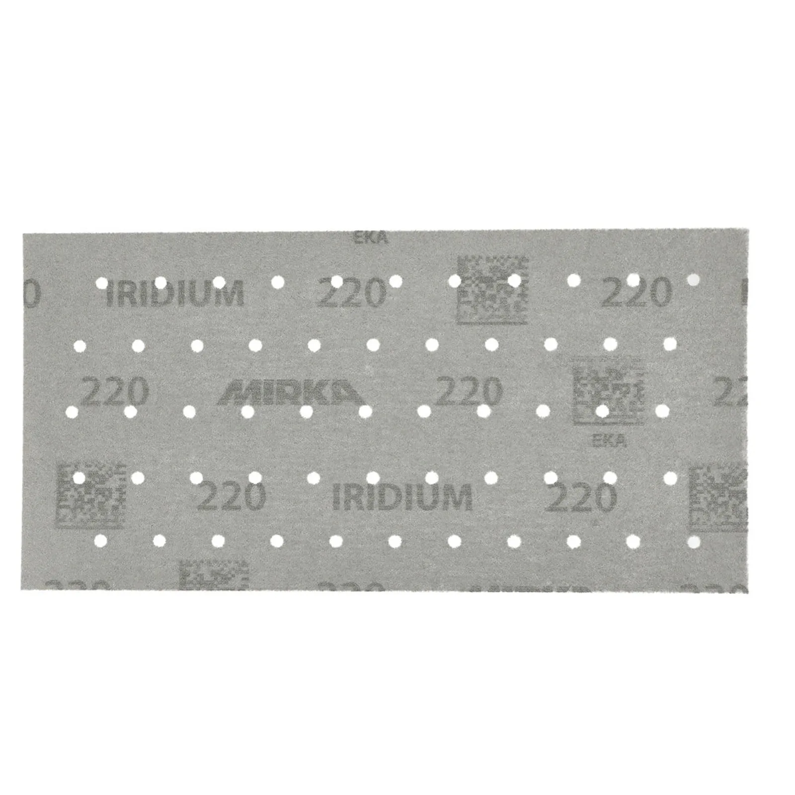 Mirka 115×230 mm IRIDIUM Premium Zımpara Diski P220 55 Delik — 50'li Paket