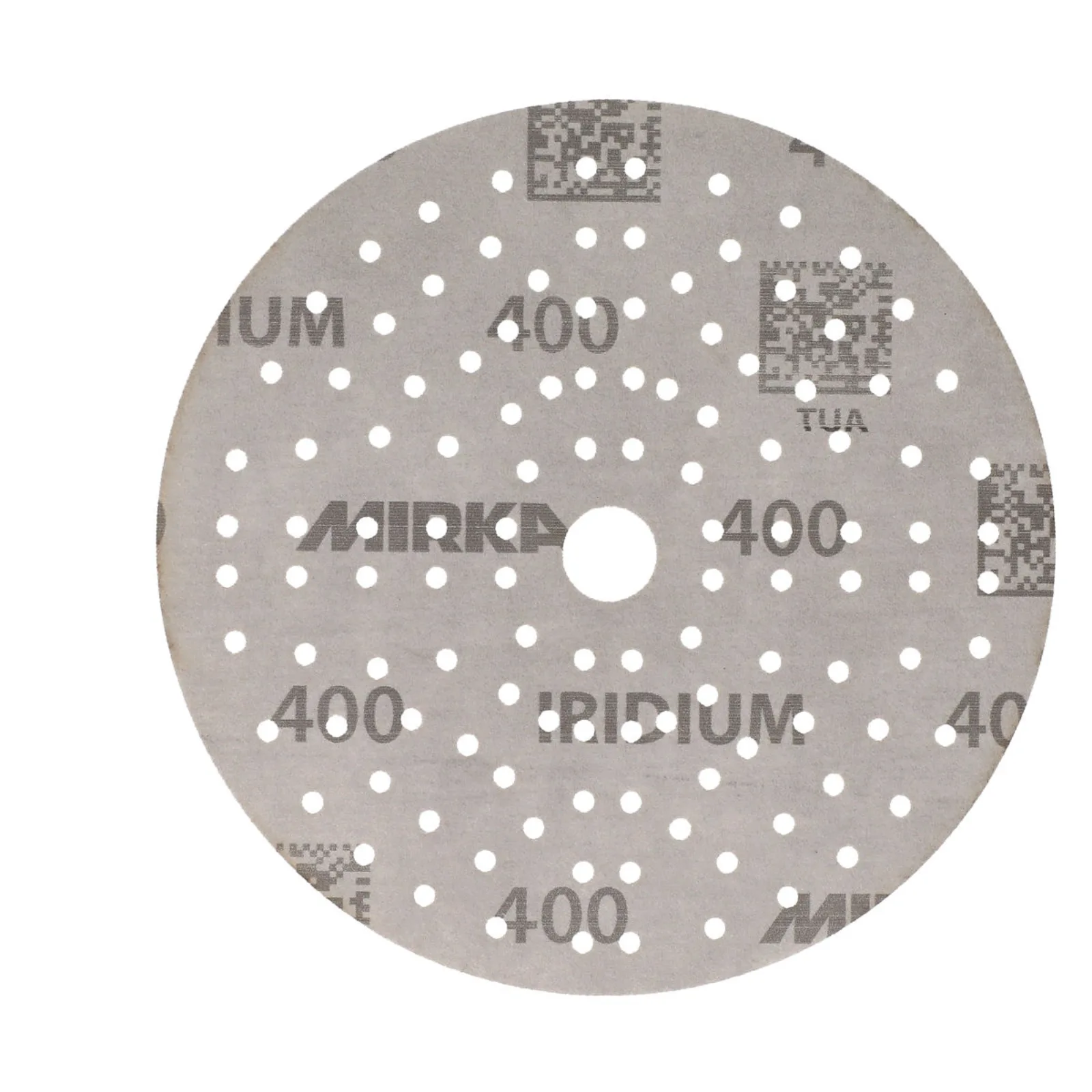 Mirka 150 mm IRIDIUM Premium Zımpara Diski P400 121 Delik — 100'lü Paket