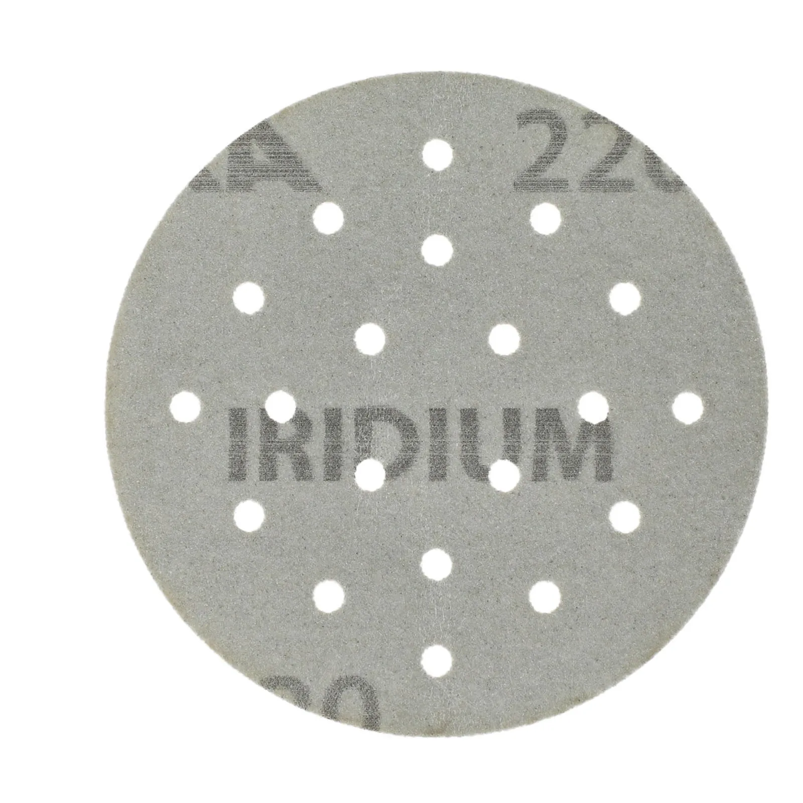 Mirka 77 mm IRIDIUM Premium Zımpara Diski P220 20 Delik — 50'li Paket