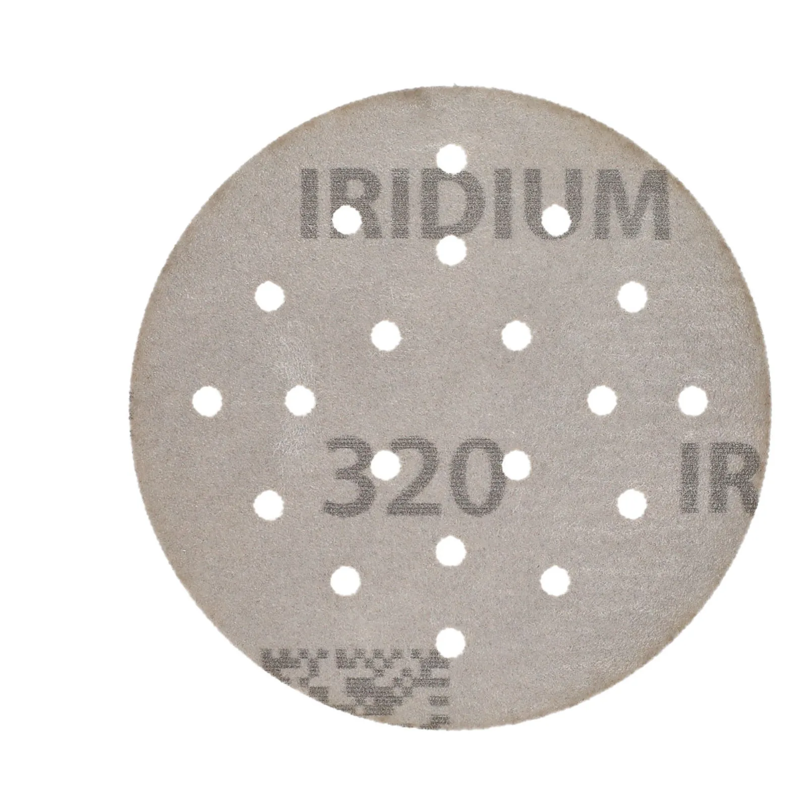 Mirka 77 mm IRIDIUM Premium Zımpara Diski P320 20 Delik — 50'li Paket