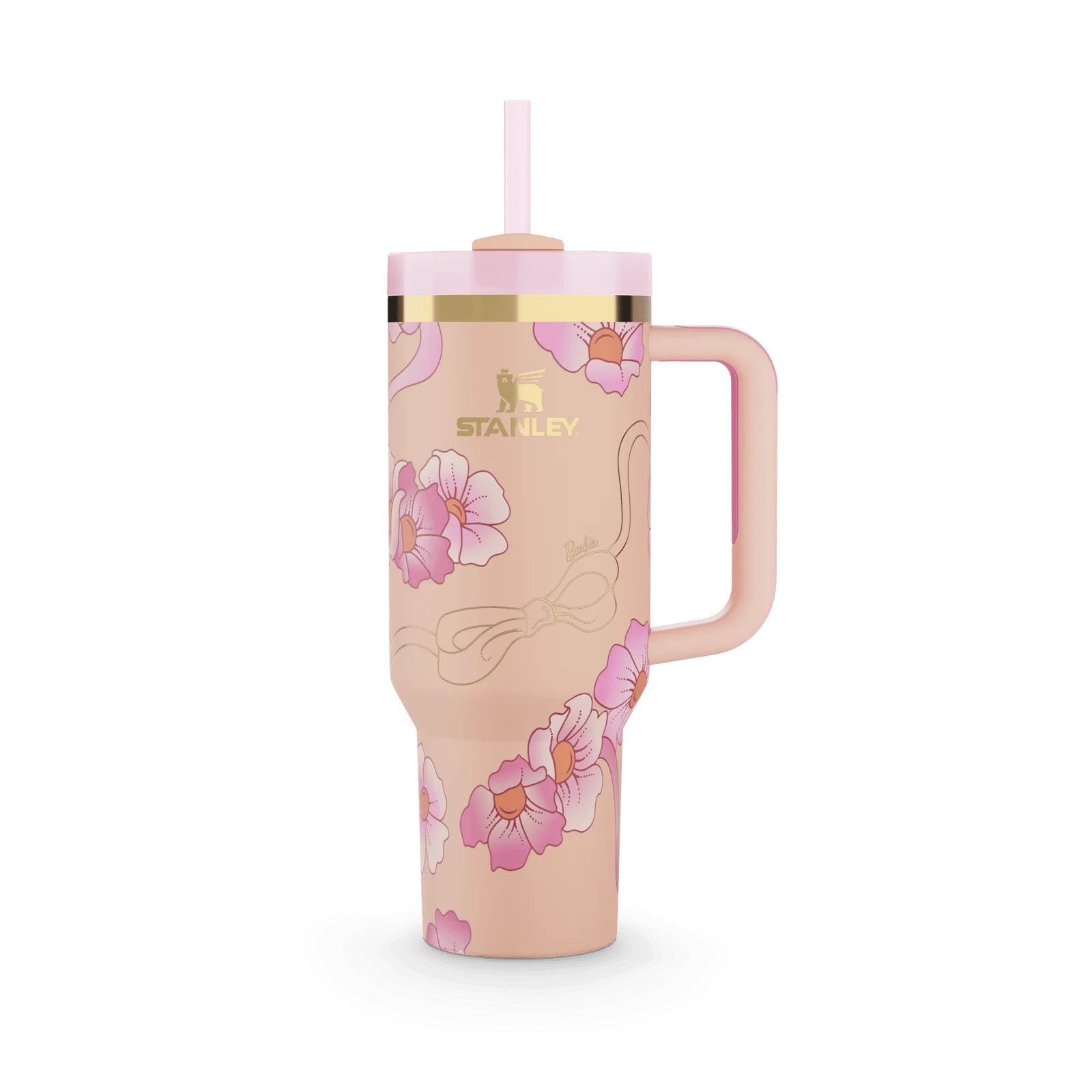 Stanley The Barbie x Stanley Icon Quencher – 80's Peaches 'n Krem