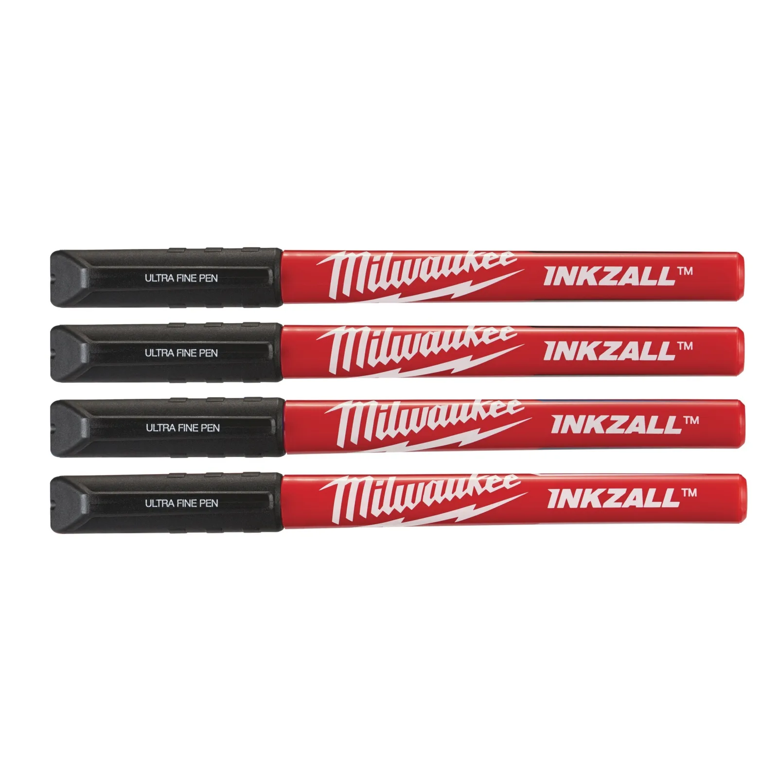 Inkzall İnce Uçlu Siyah Marker 4 Parça