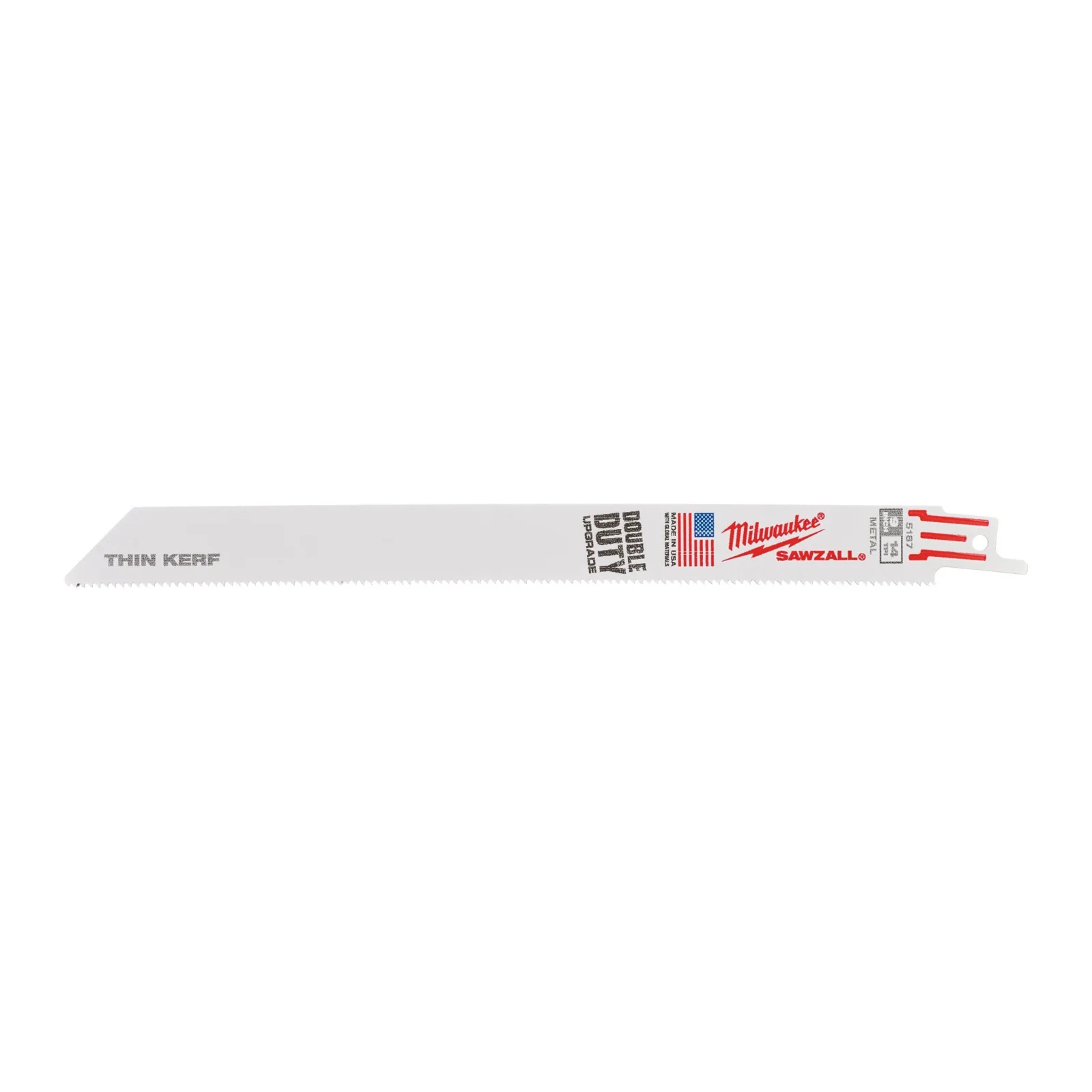 Kılıç Testere 230mm Bi-Met Esnek Metal Bıçağ X 14 Tpi 5 Pc