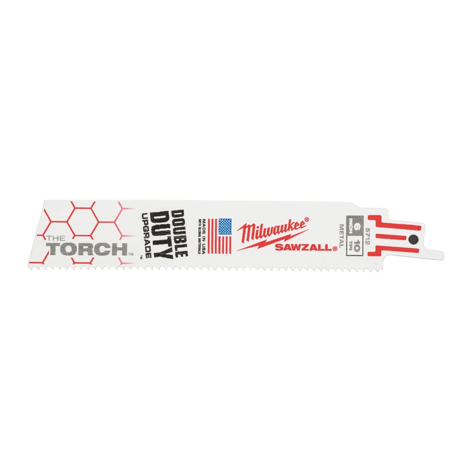 Kılıç Testere 150mm Bi-Met Ağır Hizmet Torch X 10 Tpi - 5 Pc