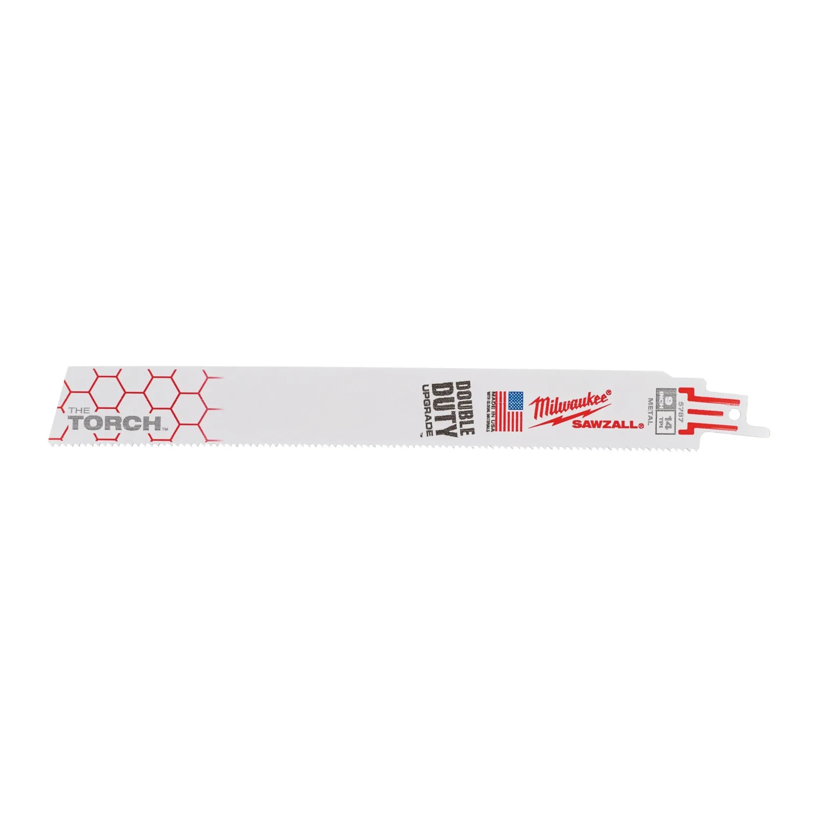 Kılıç Testere 230mm Bi-Met Ağır Hizmet Torch X 14 Tpi - 5 Pc