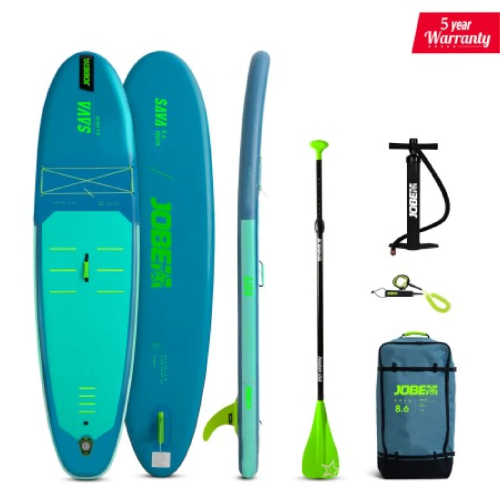 Jobe Aero Sava Sup Lite Board 8.6 Set