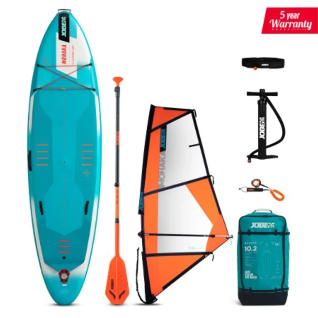 Jobe Mohaka 10.2 Şişme SUP + SUP Sail 3.5 m2 Set