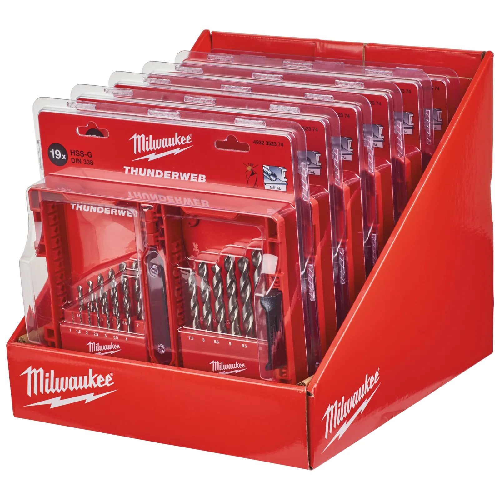 Metal Matkap Ucu Set 19l 6lı Pktthunderweb Seri