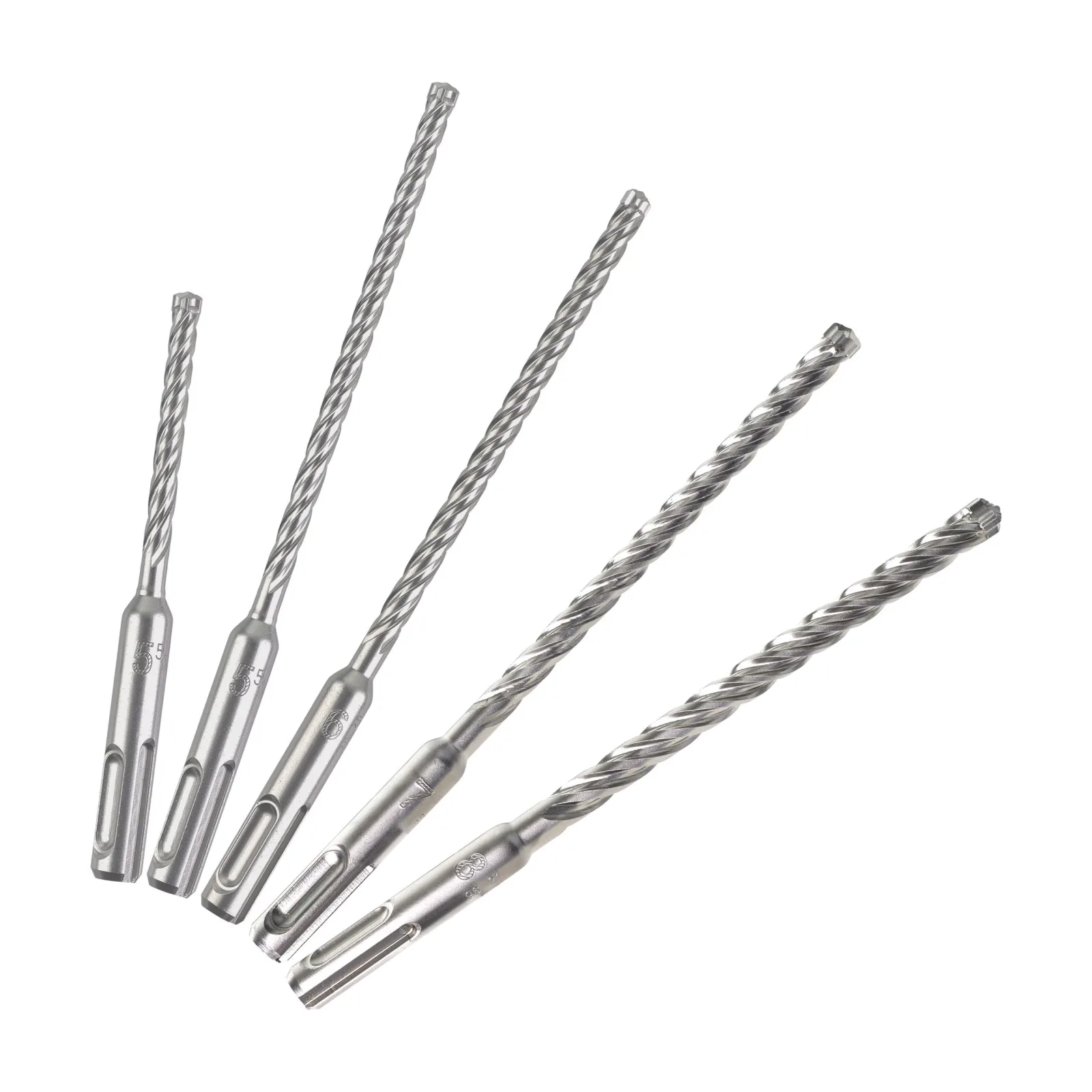 Sds-Plus Matkap Uç Seti 5 Parça Mx4 Seri 5.5mm-8mm