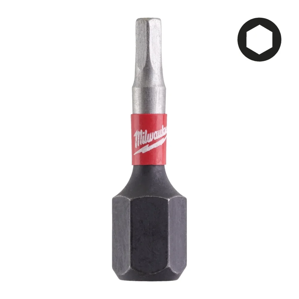 Bits Uç Hex2.5 25mm 2li Pkt Shockwave