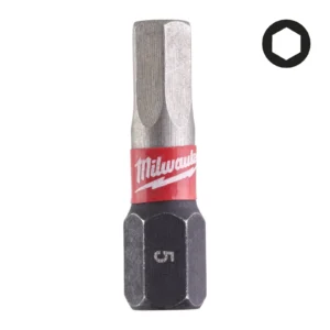 Bits Uç Hex5,0mm 25mm 2li Pkt Shockwave İmpact