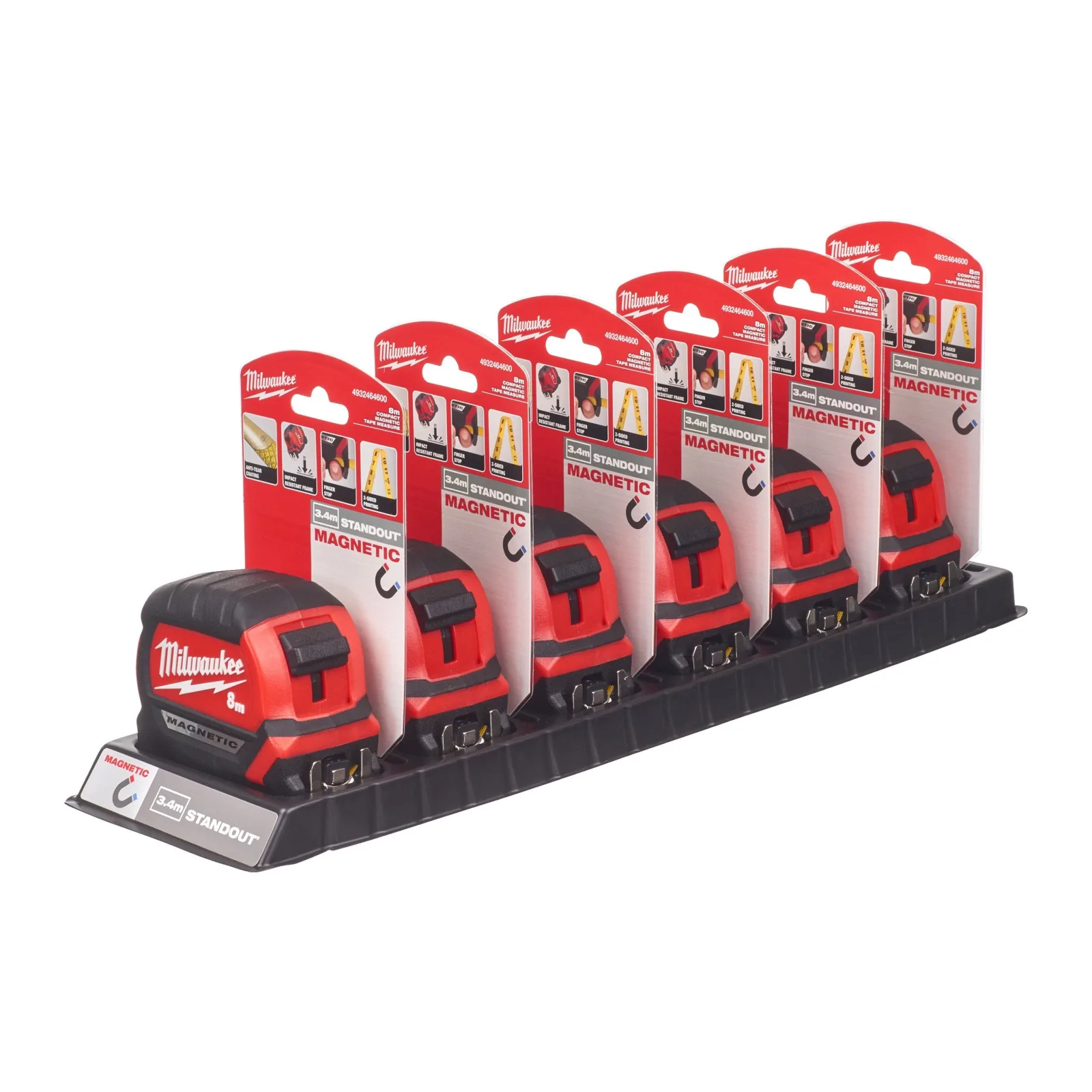 Şerit Metre Manyetik Metre 8m/27mm