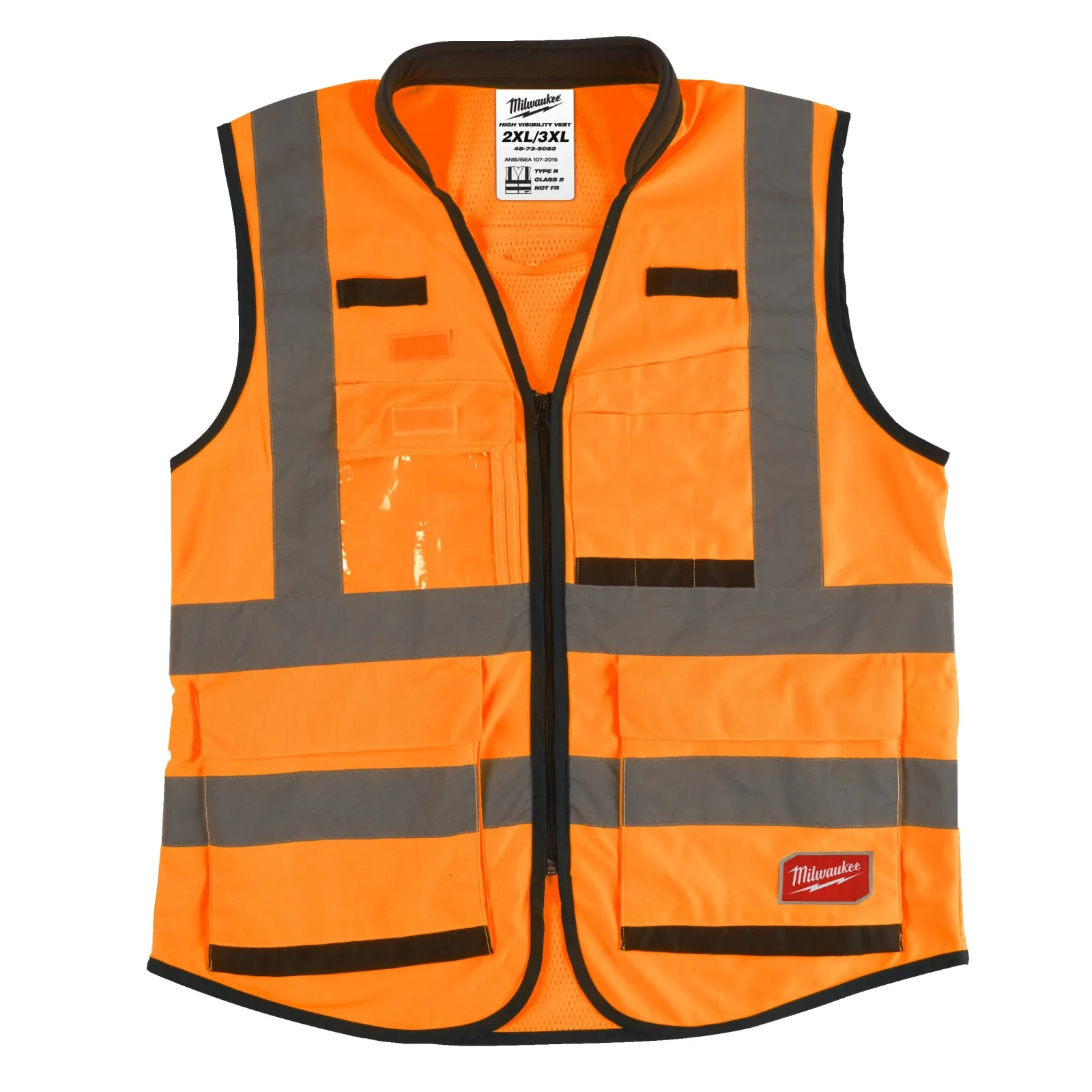 Premium Yüksek Görünürlüklü Yelek (Turuncu) - 2xl/3xl