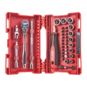 Cırcır Ve Tornavıda Kol 1/4” + 38 Parça Set