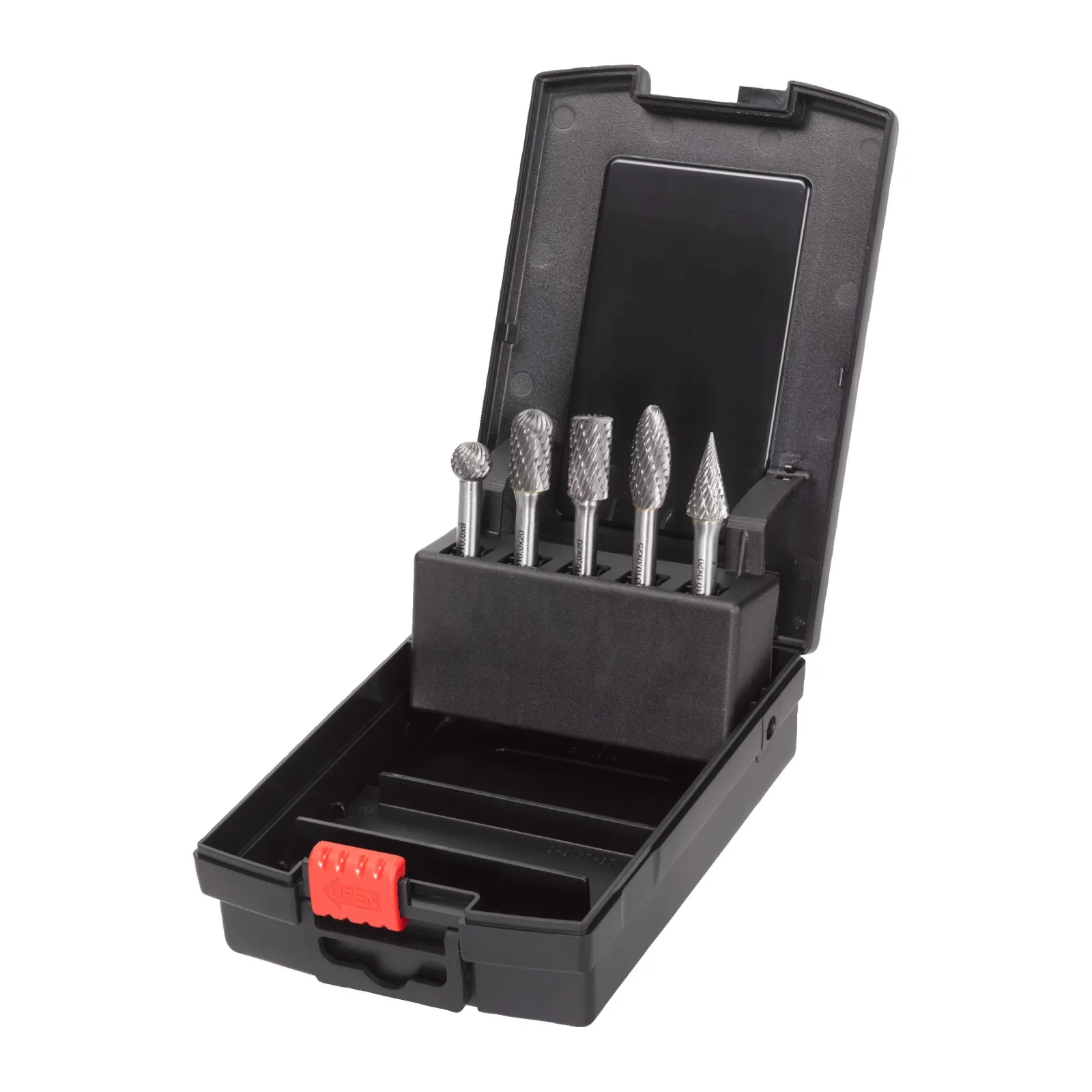 Karbür Freze Ucu Tip M 6x10 Mm 5 Parça Set