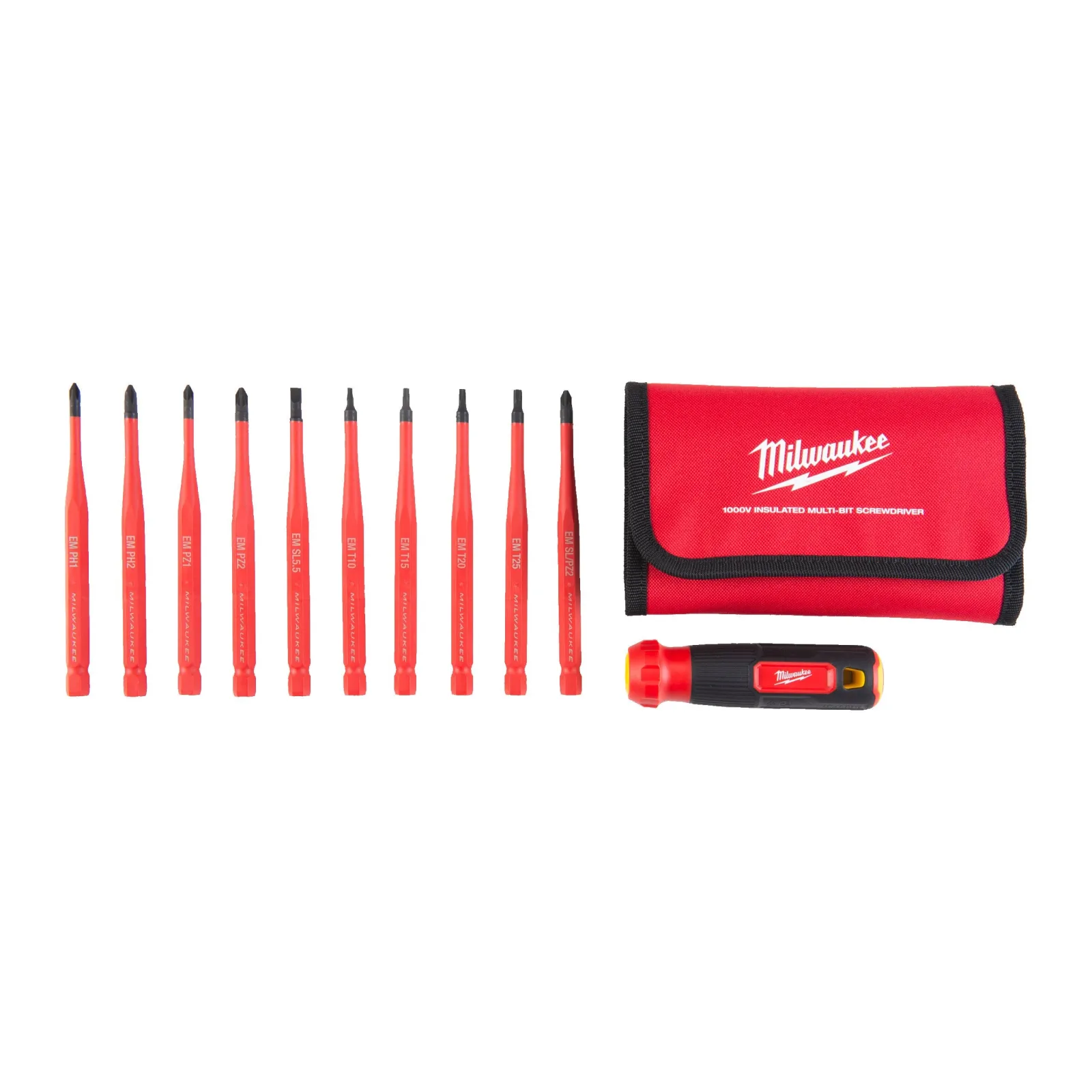 Yalıtımlı Tornavida Seti T10 / T15 / T20 / T25