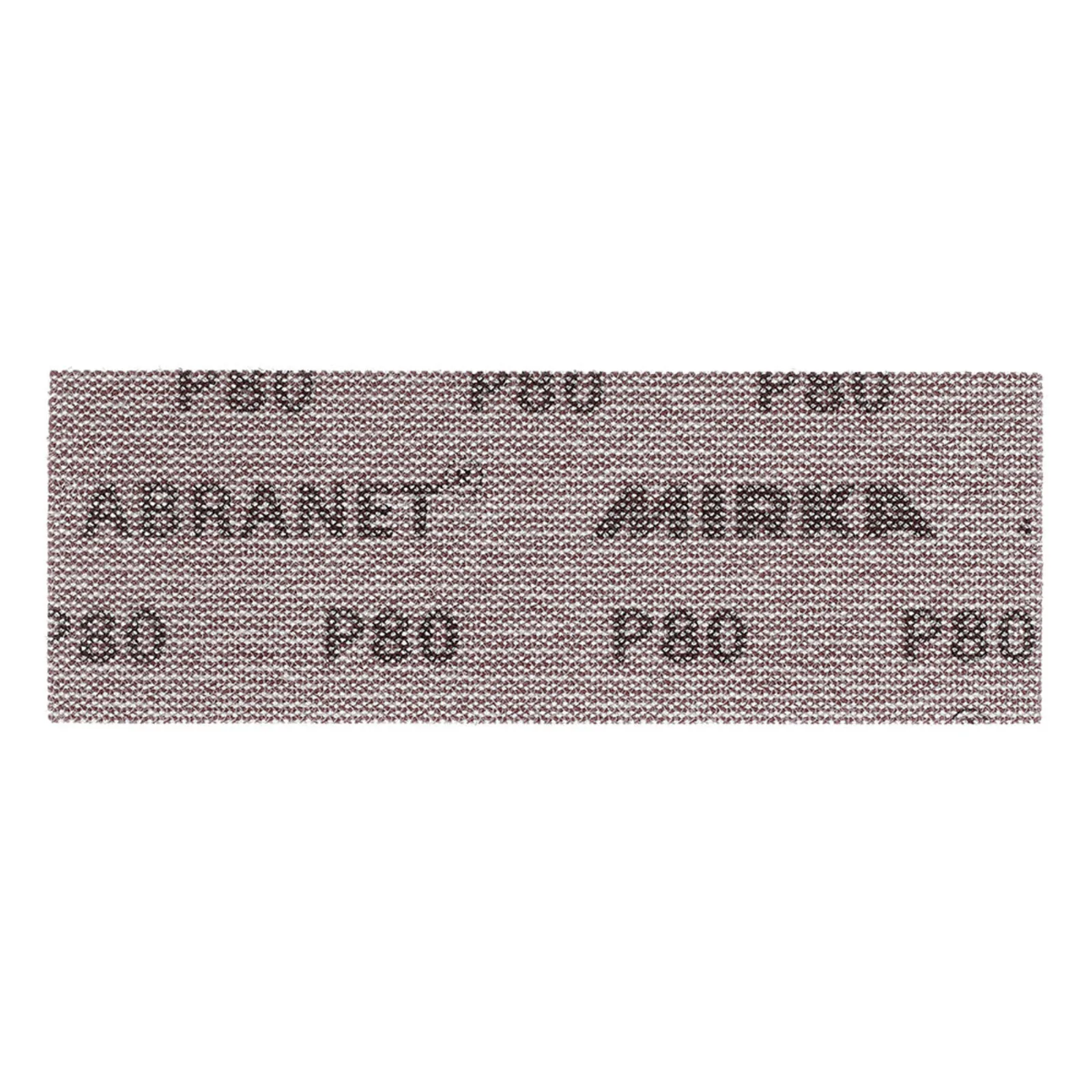 Mirka 70×198 mm ABRANET File Zımpara Diski P80 — 50'li Paket