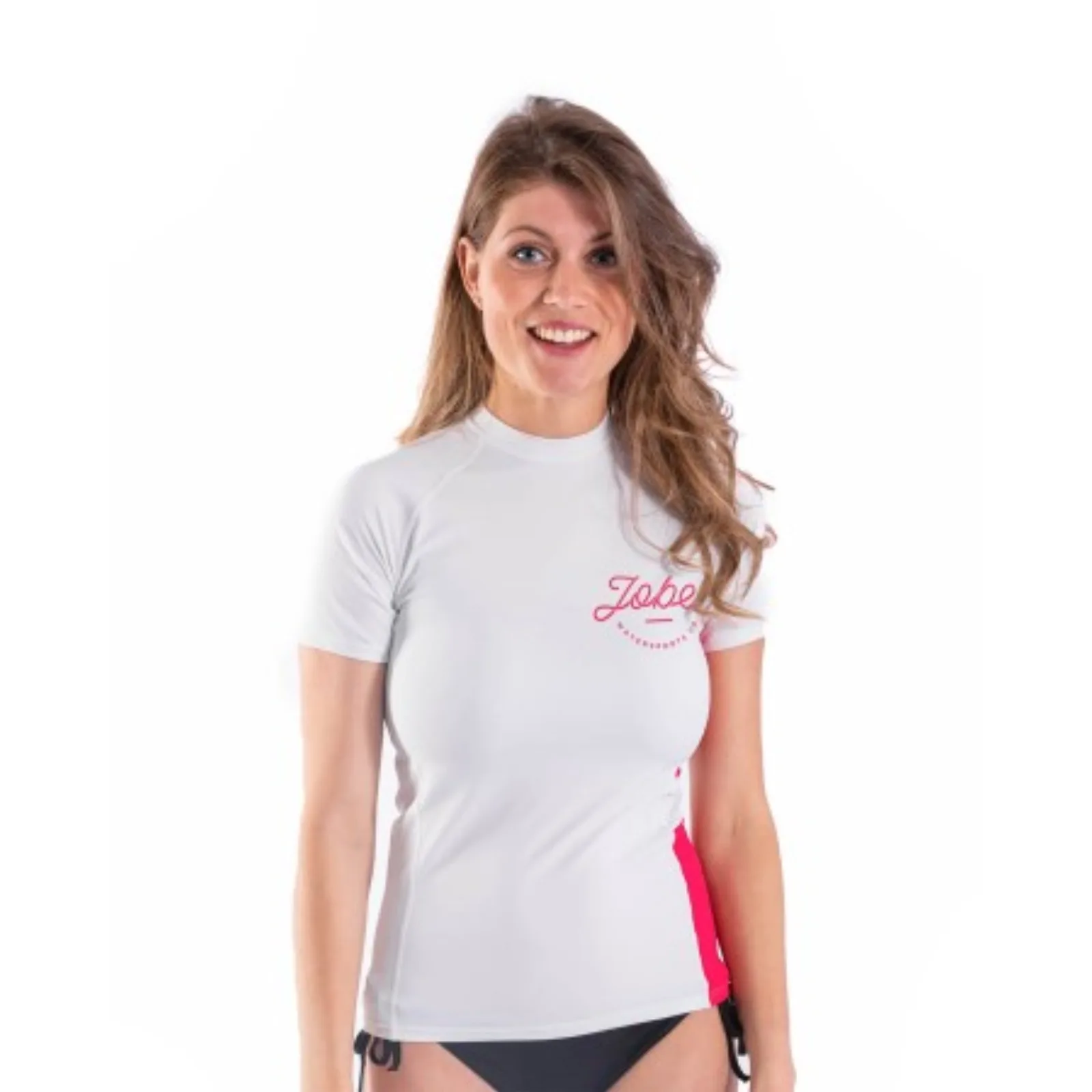 Jobe Rash Guard Shortsleeve Kadın Beyaz