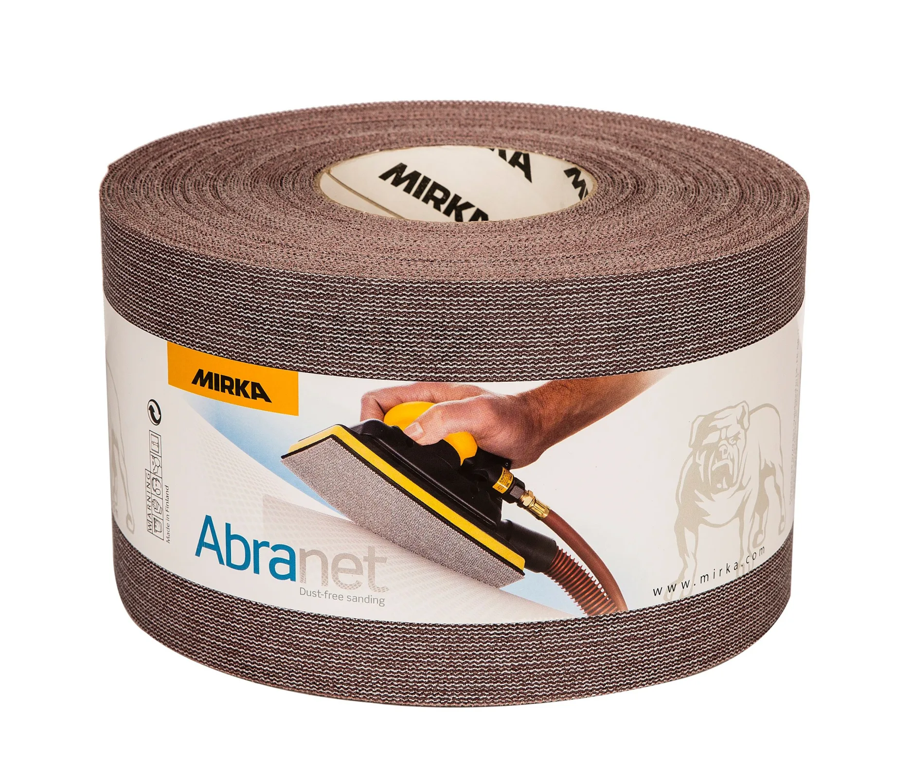 Mirka 115 mm × 25 m ABRANET Zımpara Rulosu P120