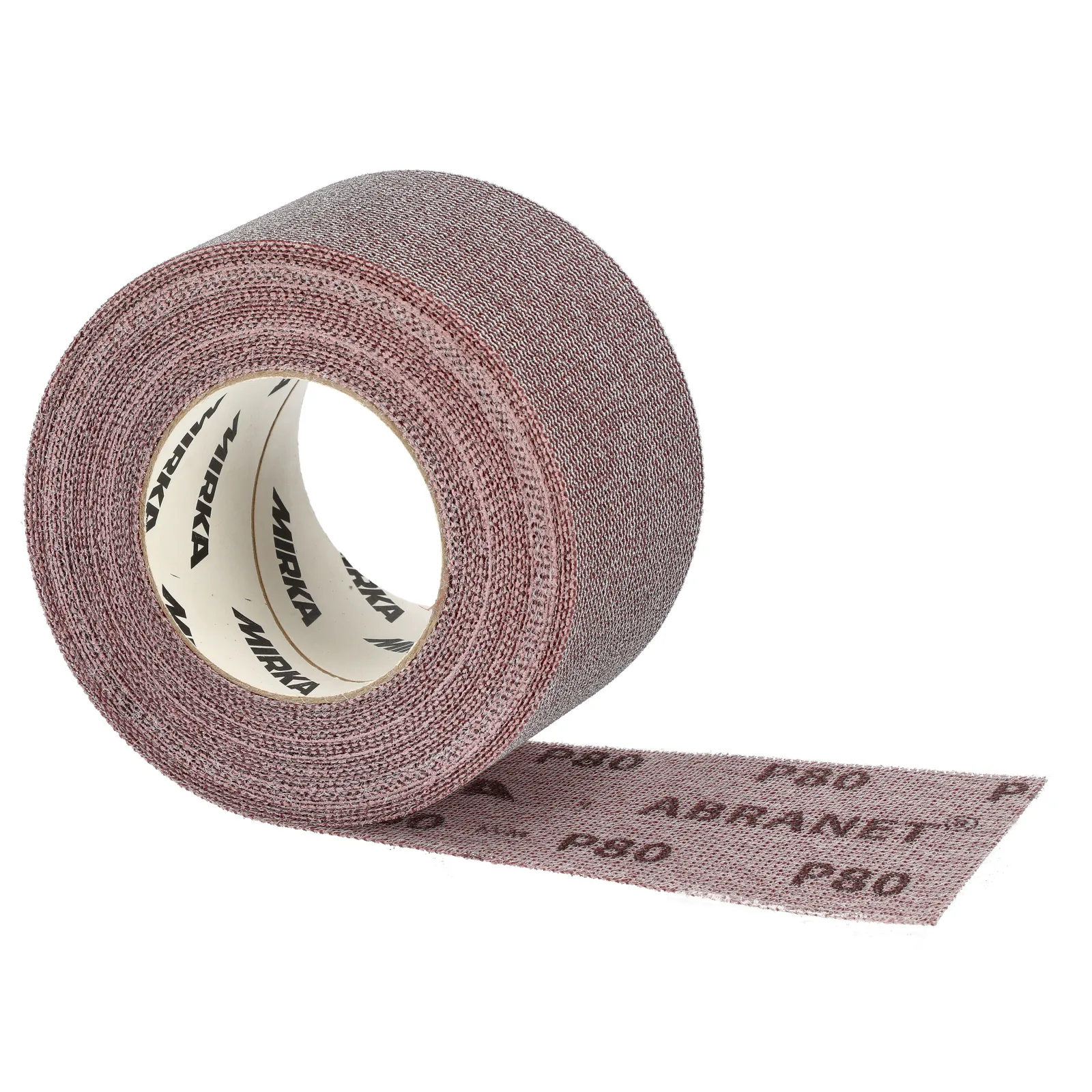 Mirka 75 mm × 10 m ABRANET Zımpara Rulosu P80