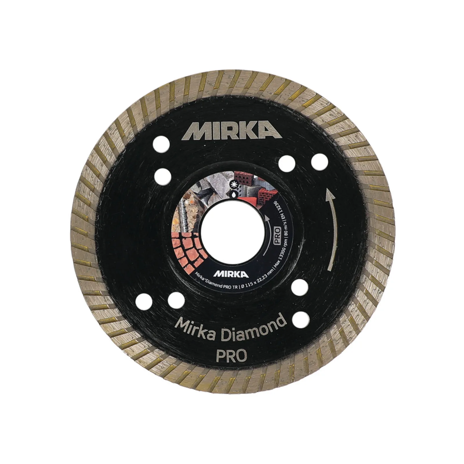 Mirka Diamond Wheel PRO 115x22,2mm TR