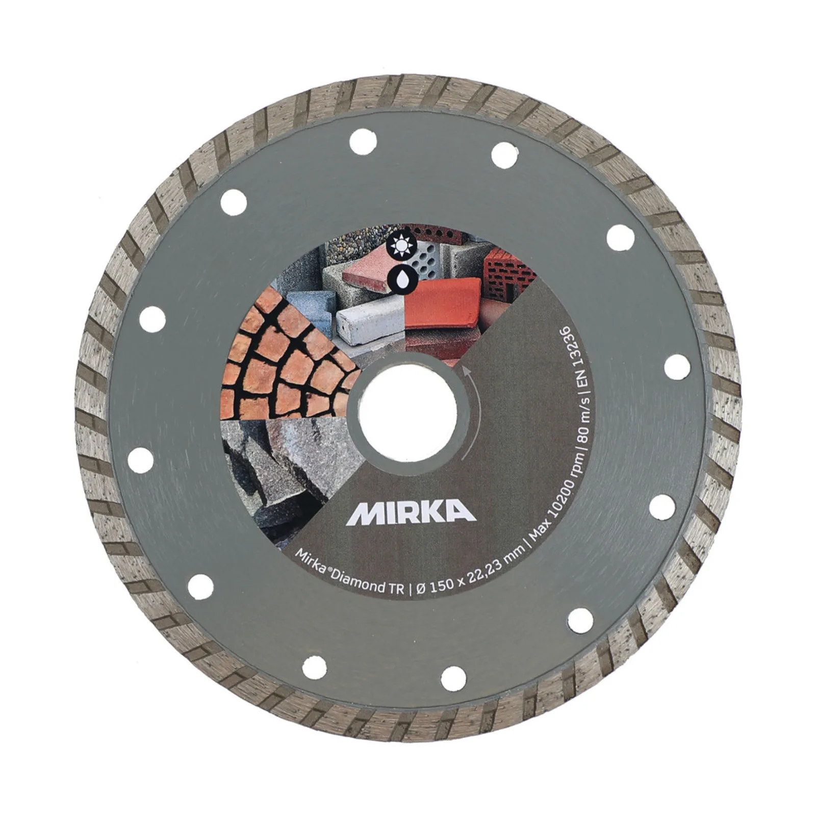 Mirka Diamond Wheel 150x22,2mm TR