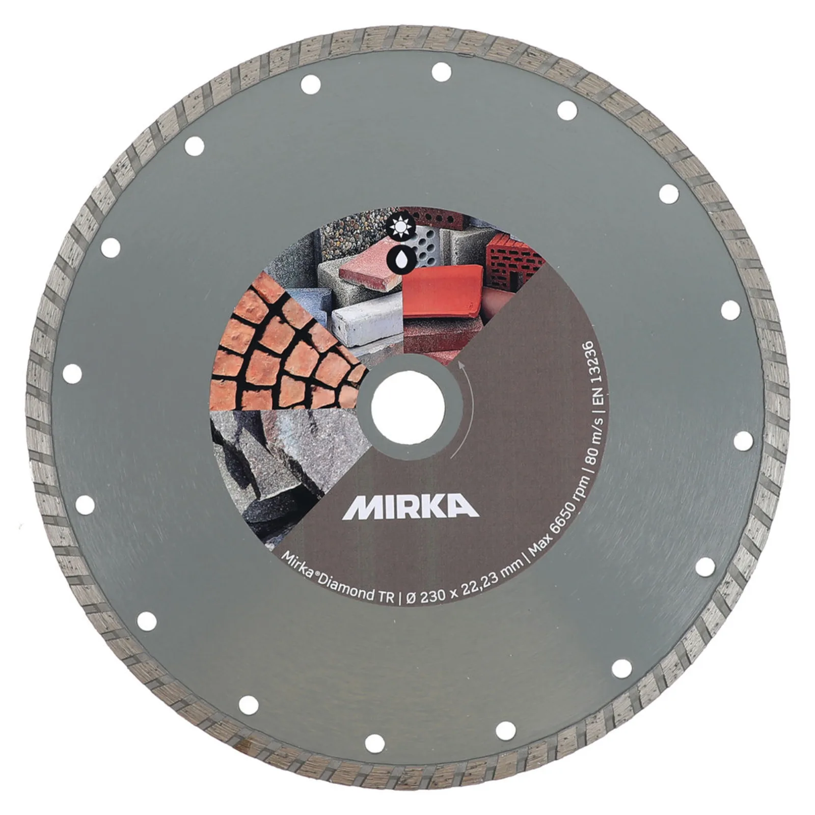 Mirka Diamond Wheel 230x22,2mm TR