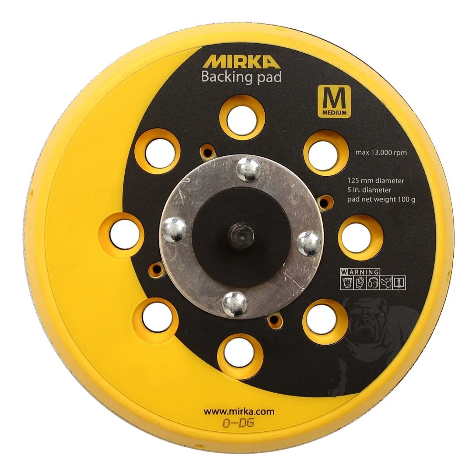 Mirka 125 mm File Taban Koruyucu