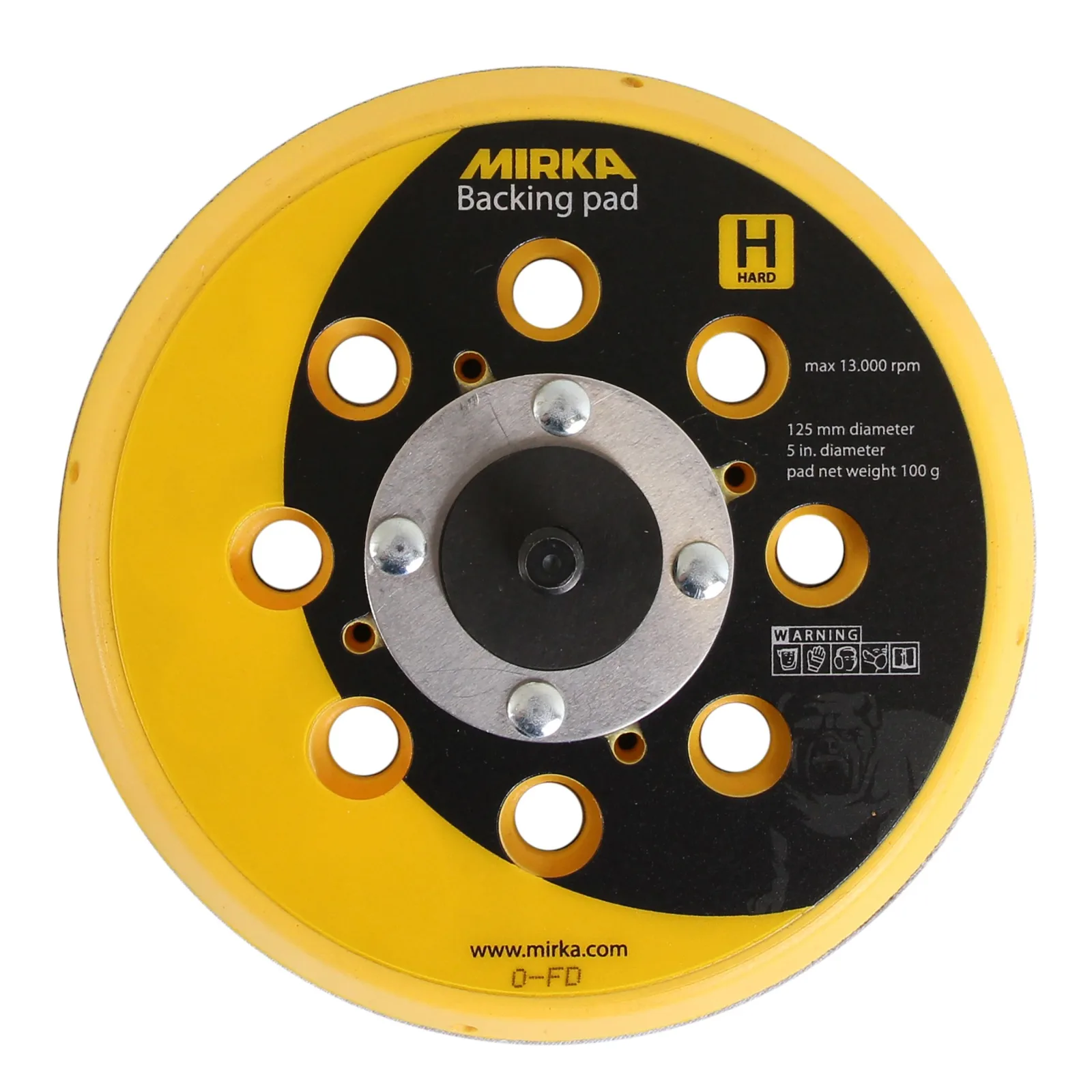Mirka 125 mm File Taban Koruyucu