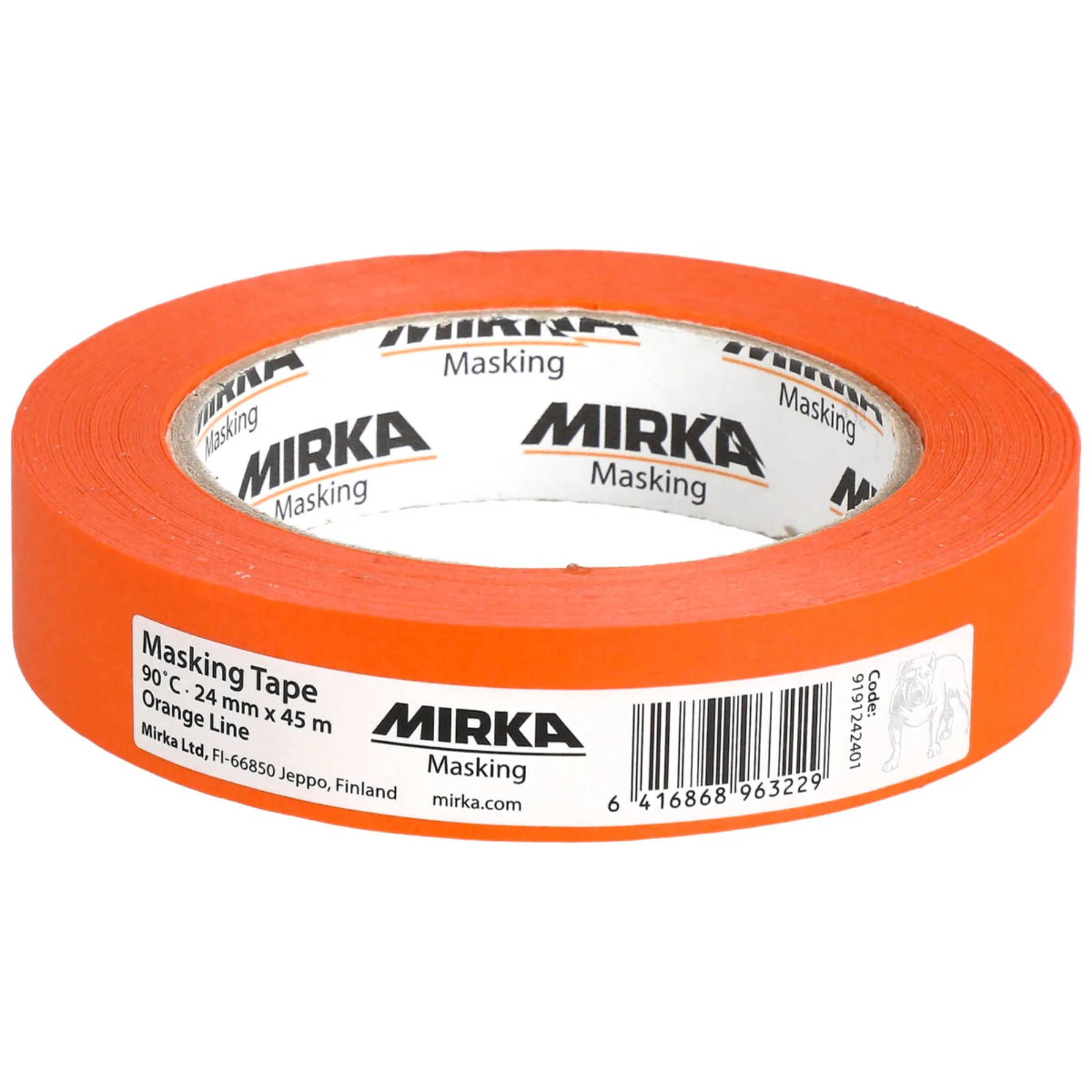 Mirka 24 mm × 45 m Maskeleme Bandı — 36'li Paket