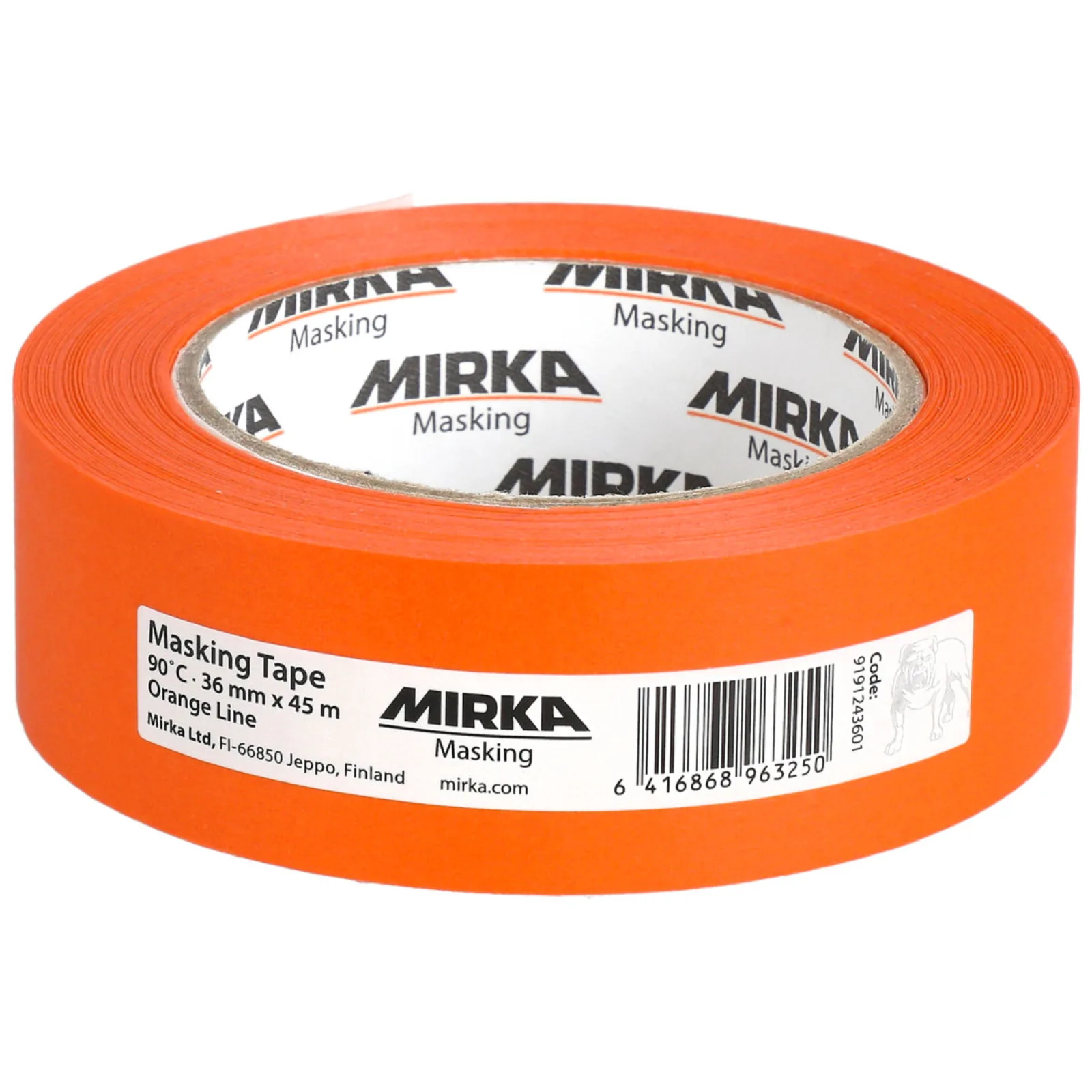 Mirka 36 mm × 45 m Maskeleme Bandı — 24'li Paket