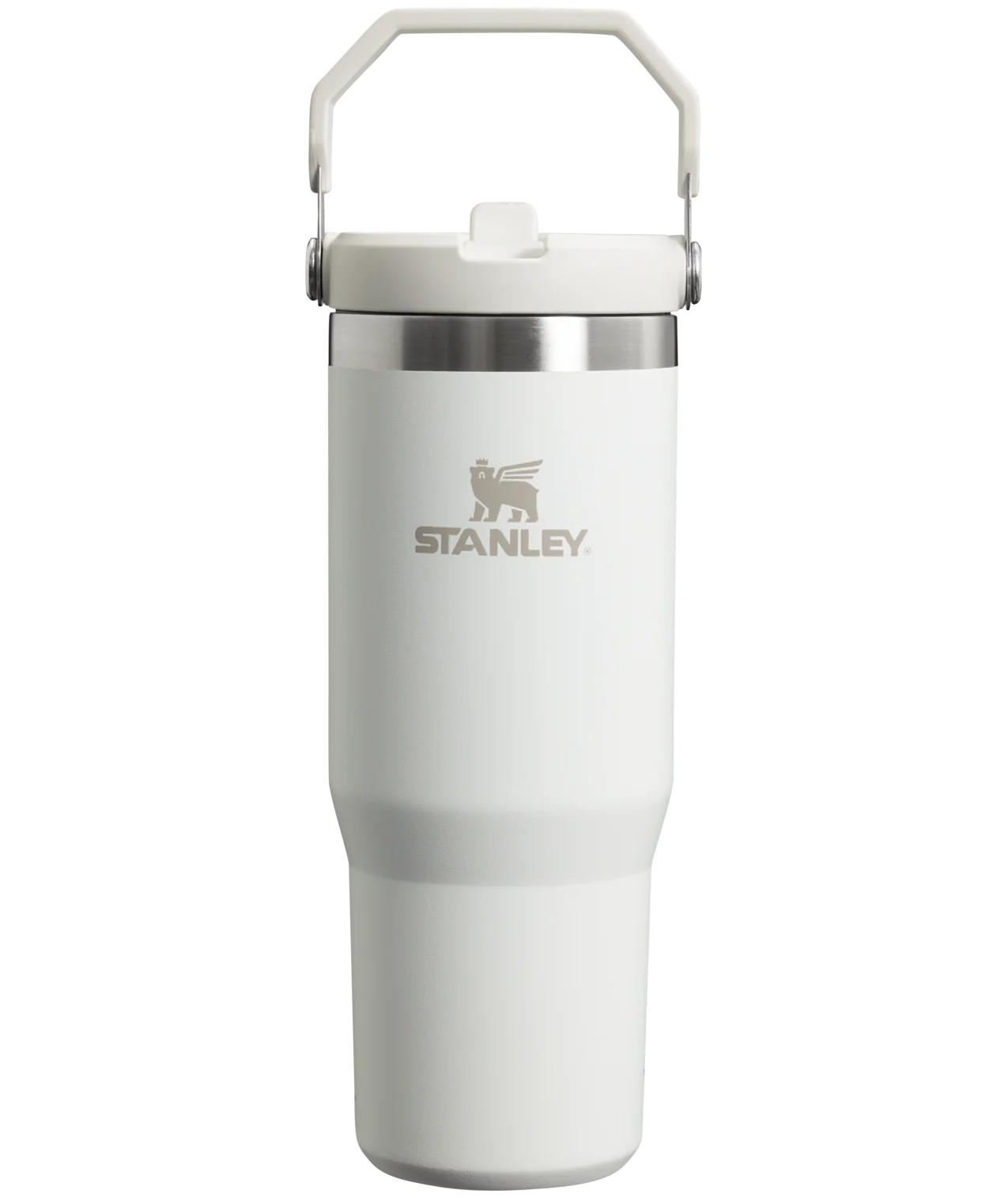 Stanley IceFlow Pipetli Kapak 2.0 Tumbler – Buz Beyaz