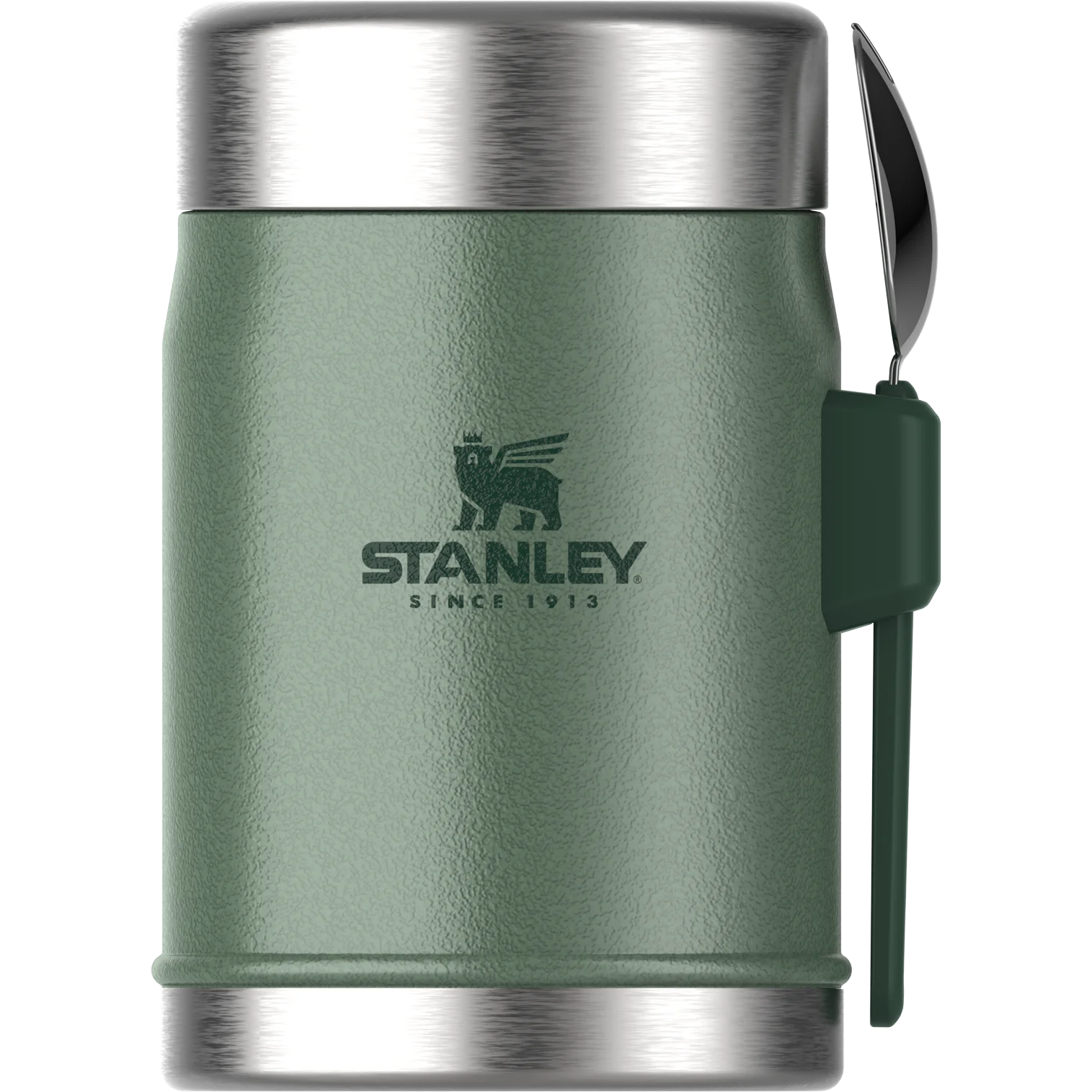 Stanley Legendary Food Jar + Spork – Hammertone Yeşil