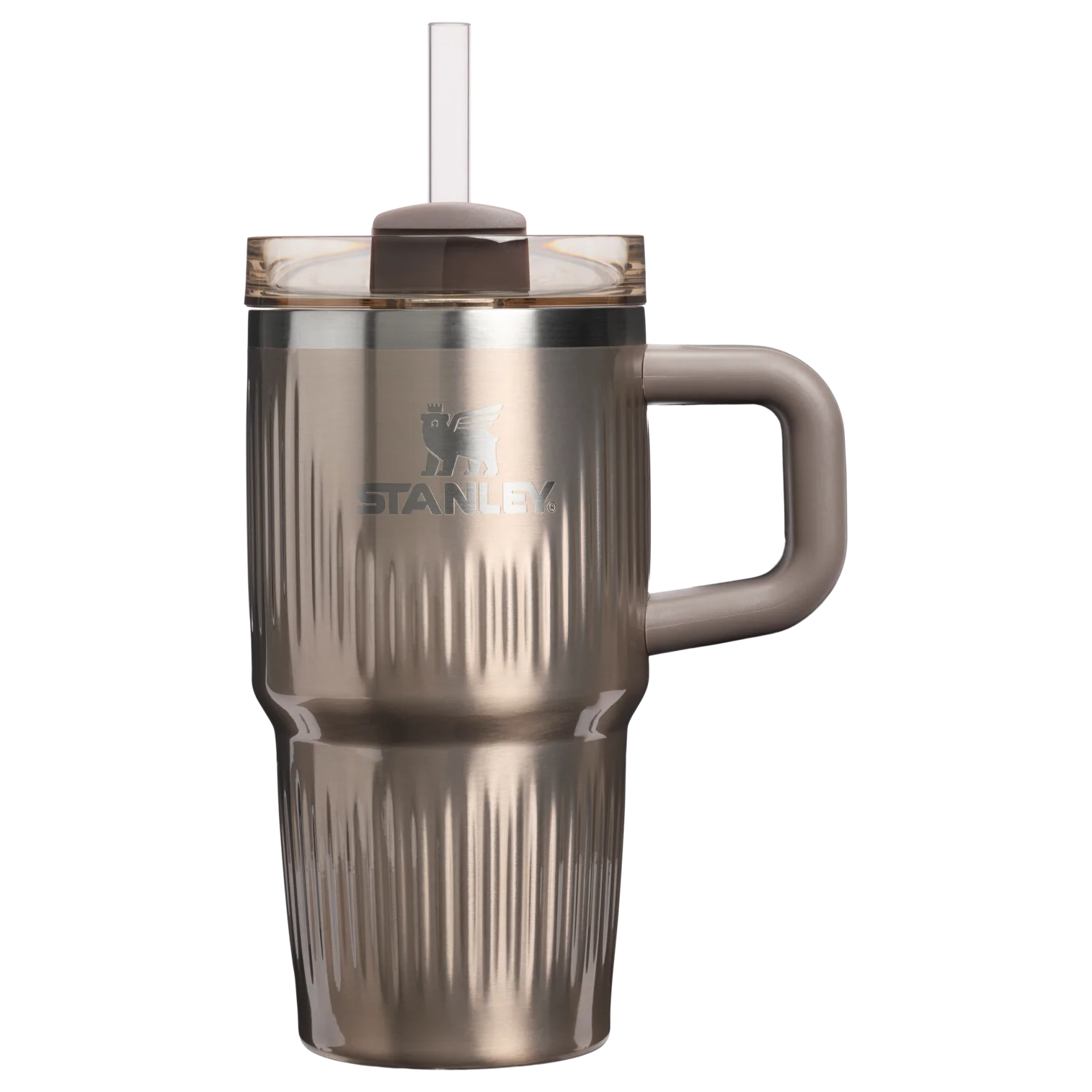 Stanley Quencher H2.0 Fluted Tumbler – Pale Altın Shine