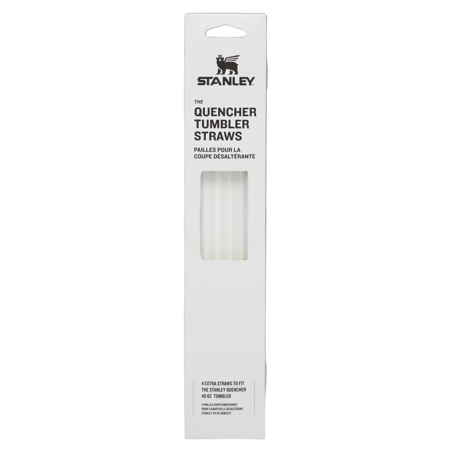 Stanley Quencher H2.0 Flowstate Tumbler Straws – Clear