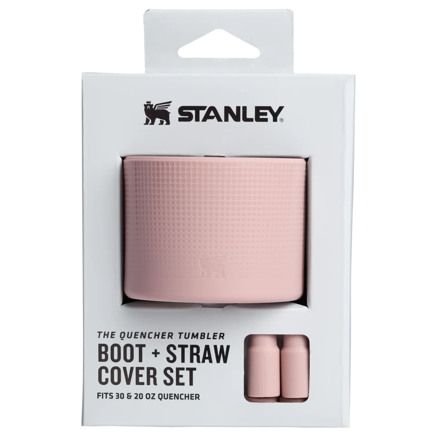Stanley Quencher Boot ve Pipet Cover Set – Pembe Dusk