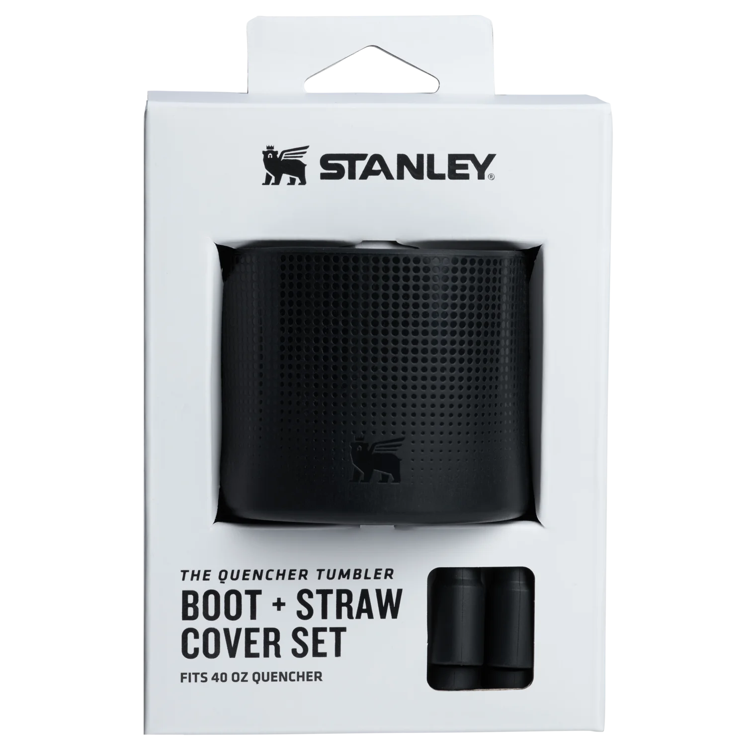 Stanley Quencher Boot ve Pipet Cover Set – Siyah 2.0