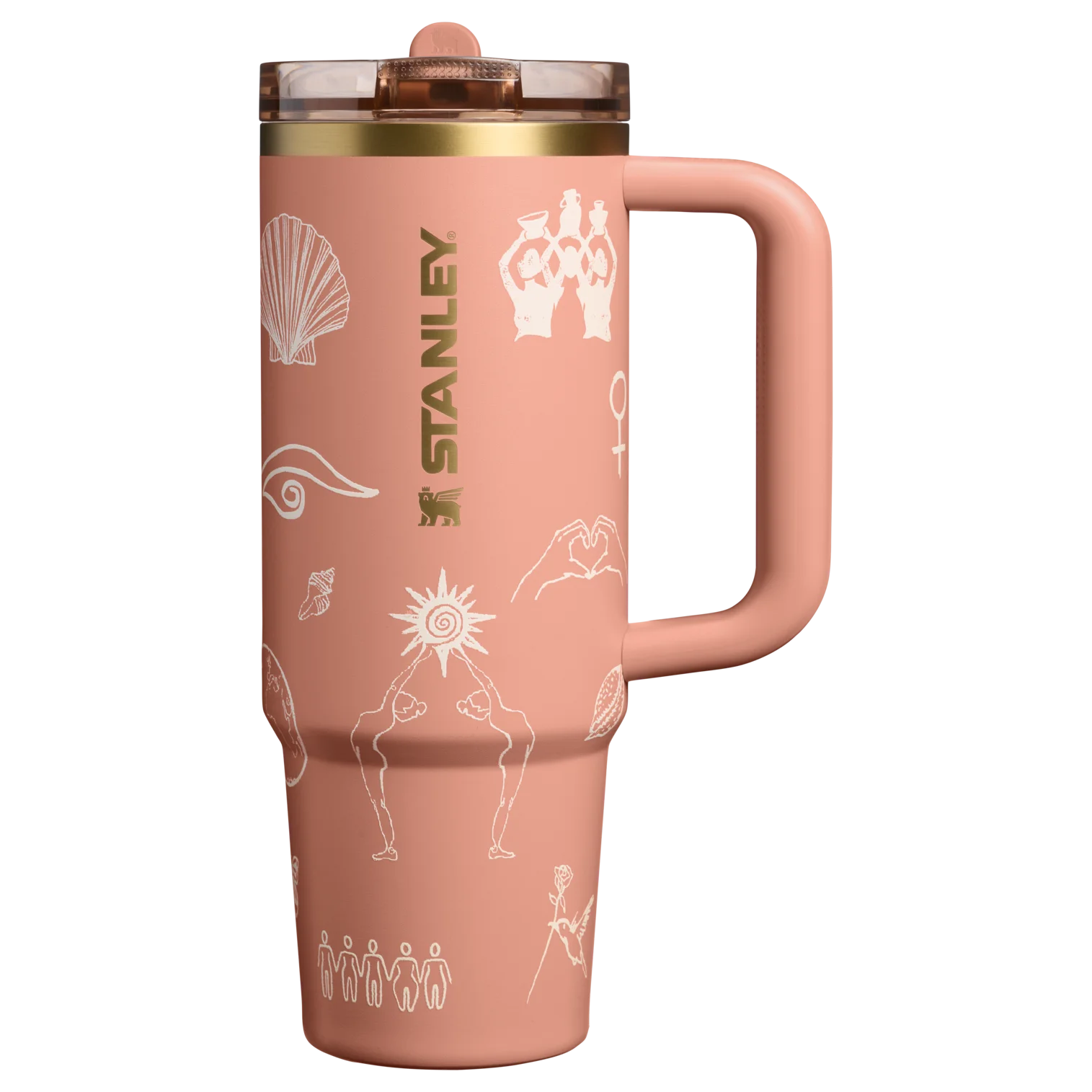 Stanley Quencher ProTour Pipetli Kapak Tumbler – Her Symbol Her Story