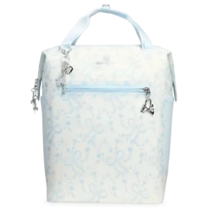 Stanley 1913 x LoveShackFancy Madeleine Mini Backpack Soft Soğutucu – Coquette Bow - Winter Ice