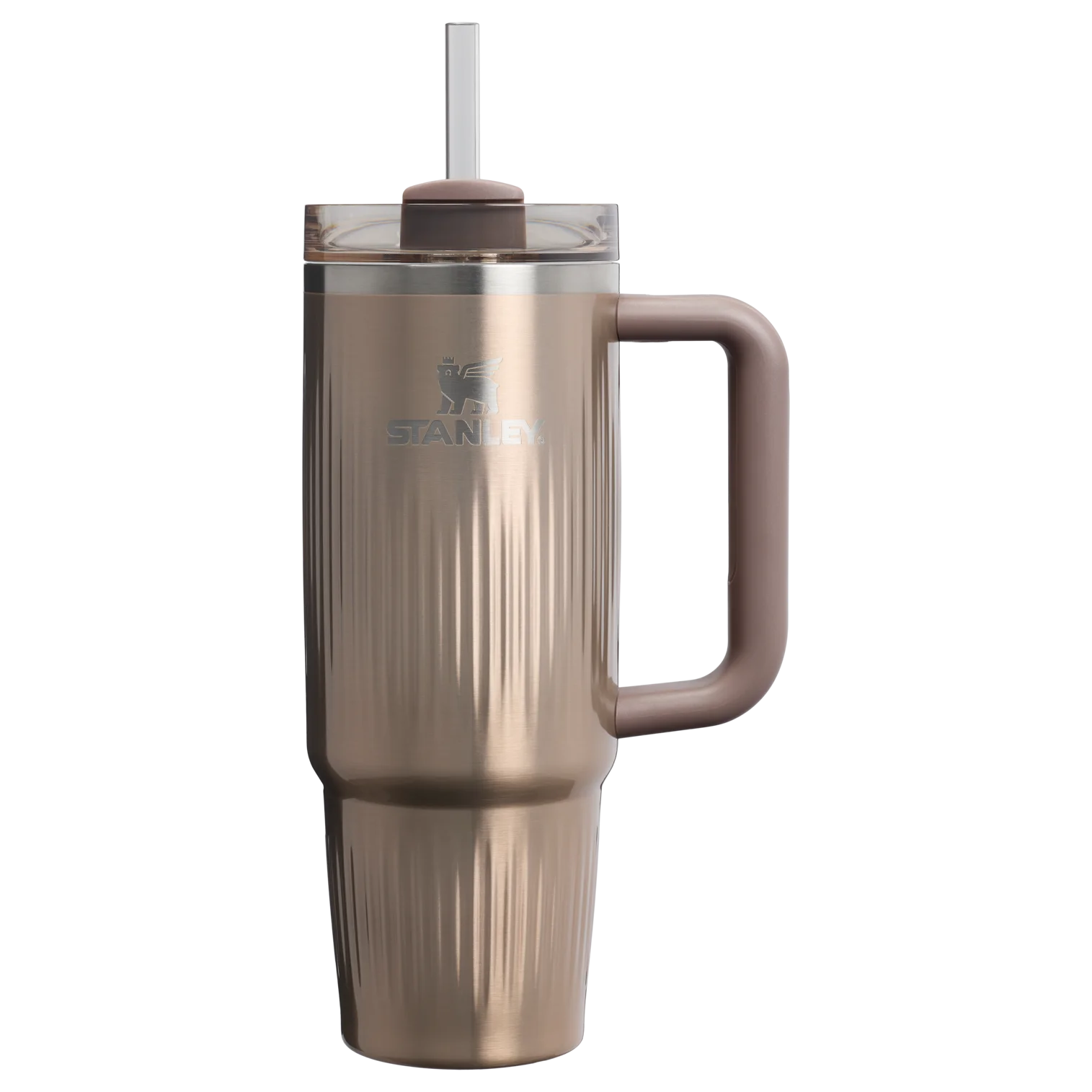 Stanley Quencher H2.0 Fluted Tumbler – Pale Altın Shine