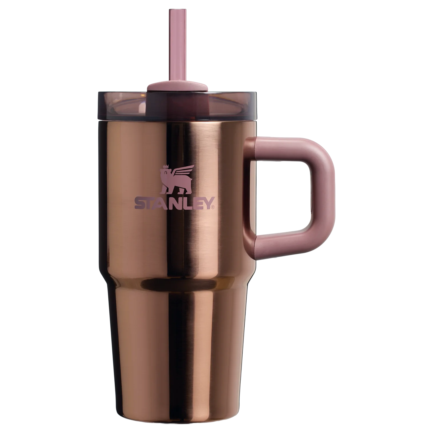 Stanley Quencher H2.0 Flowstate Tumbler – Polished Pembe Gül Altın