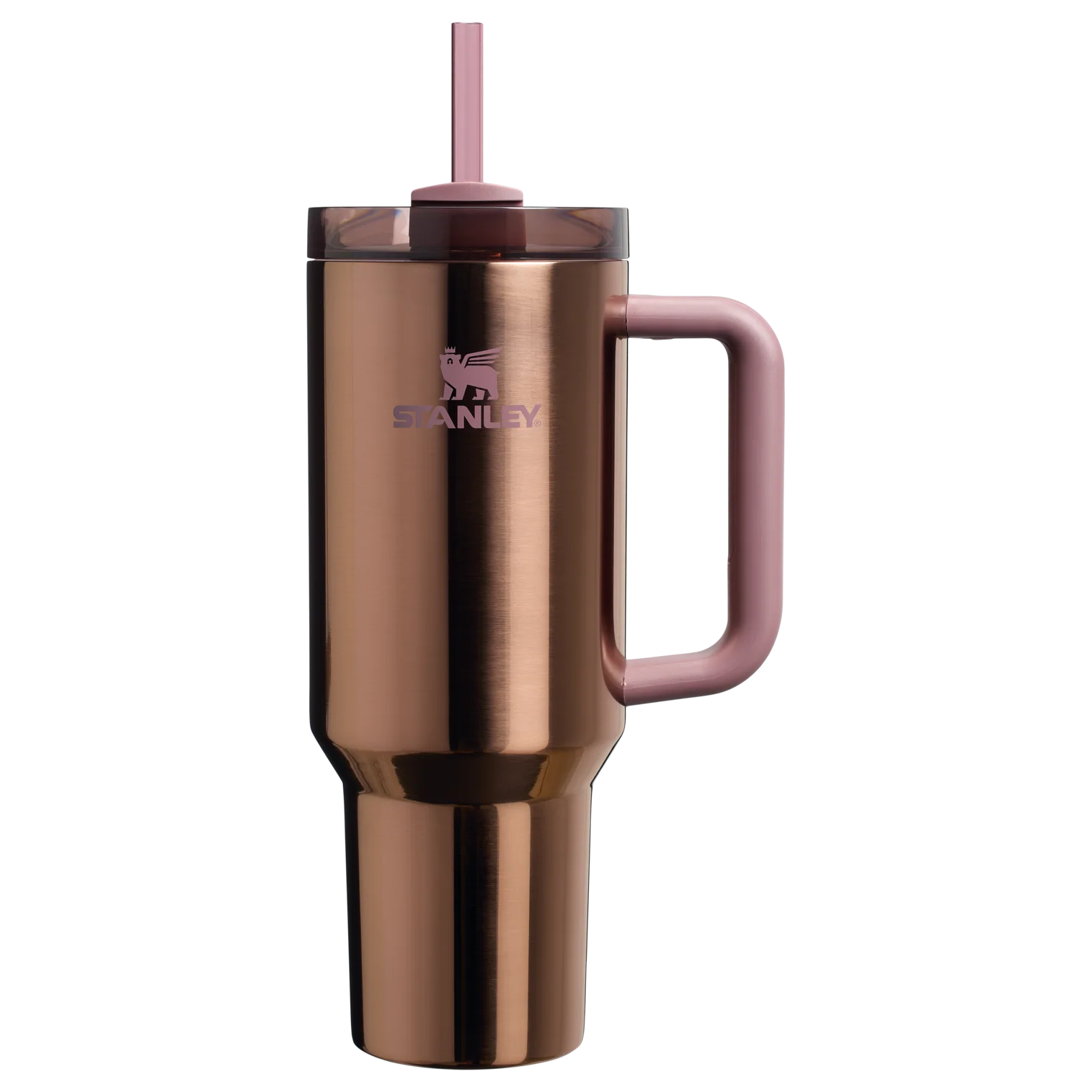 Stanley Quencher H2.0 Flowstate Tumbler – Polished Pembe Gül Altın