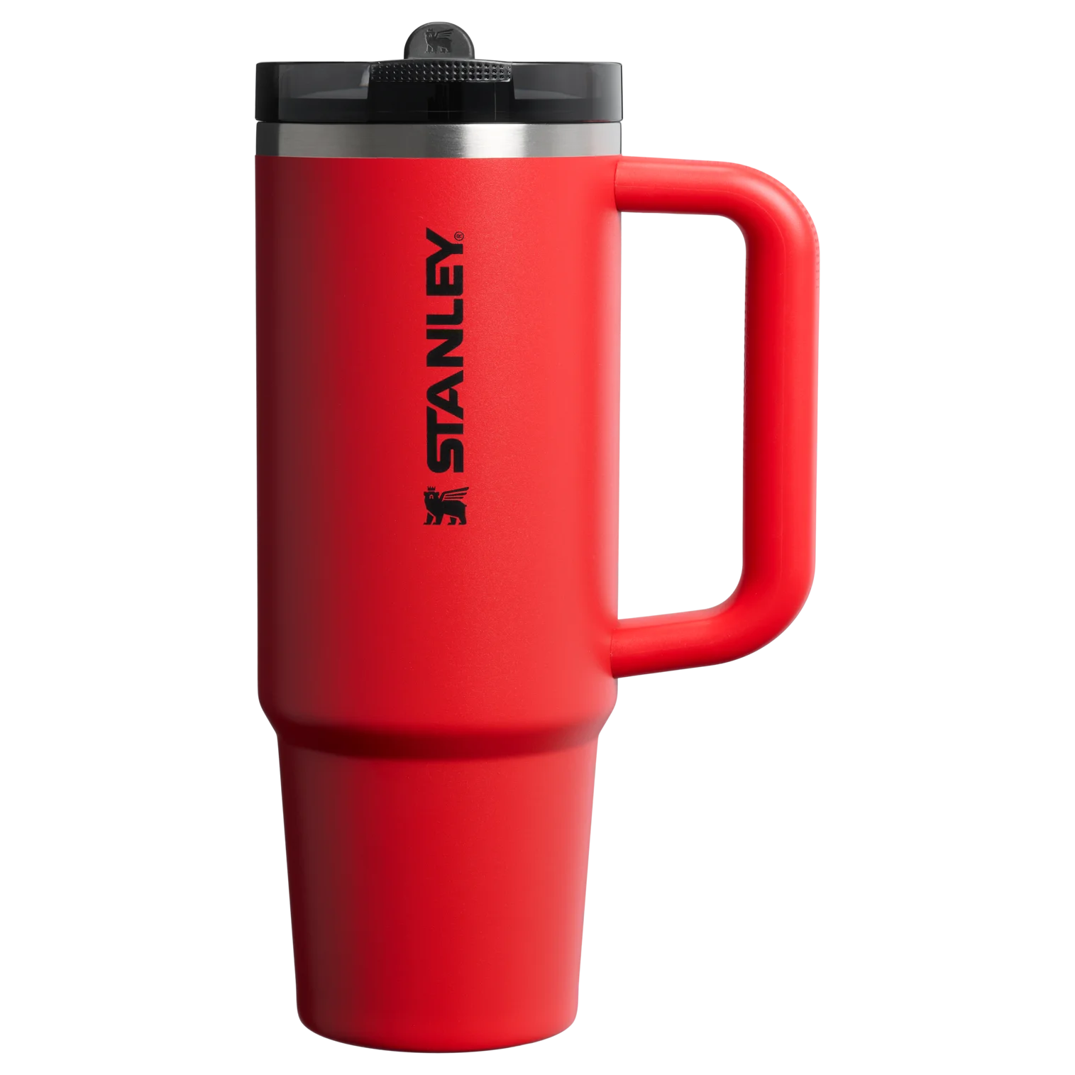 Stanley Quencher ProTour Pipetli Kapak Tumbler – Chili Siyah
