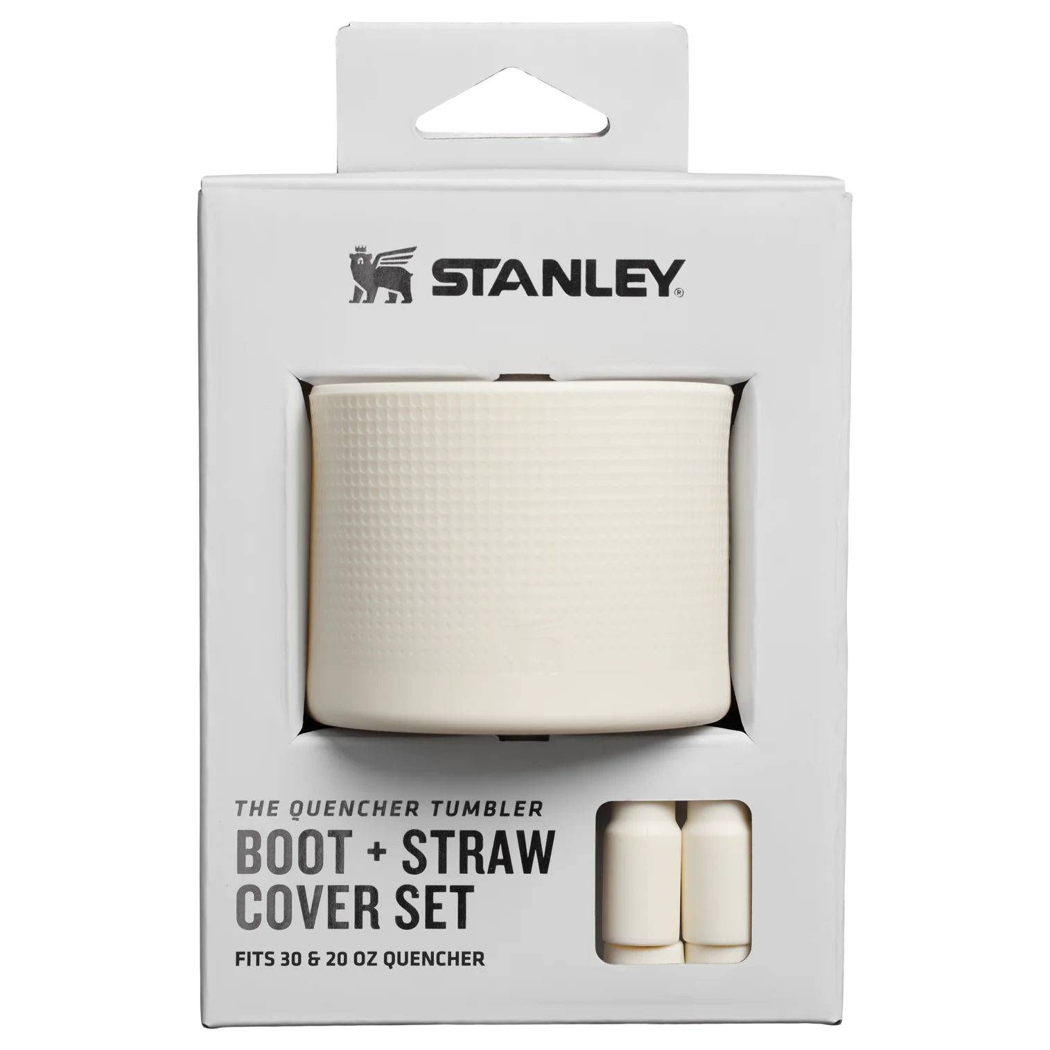 Stanley Quencher Boot ve Pipet Cover Set – Krem