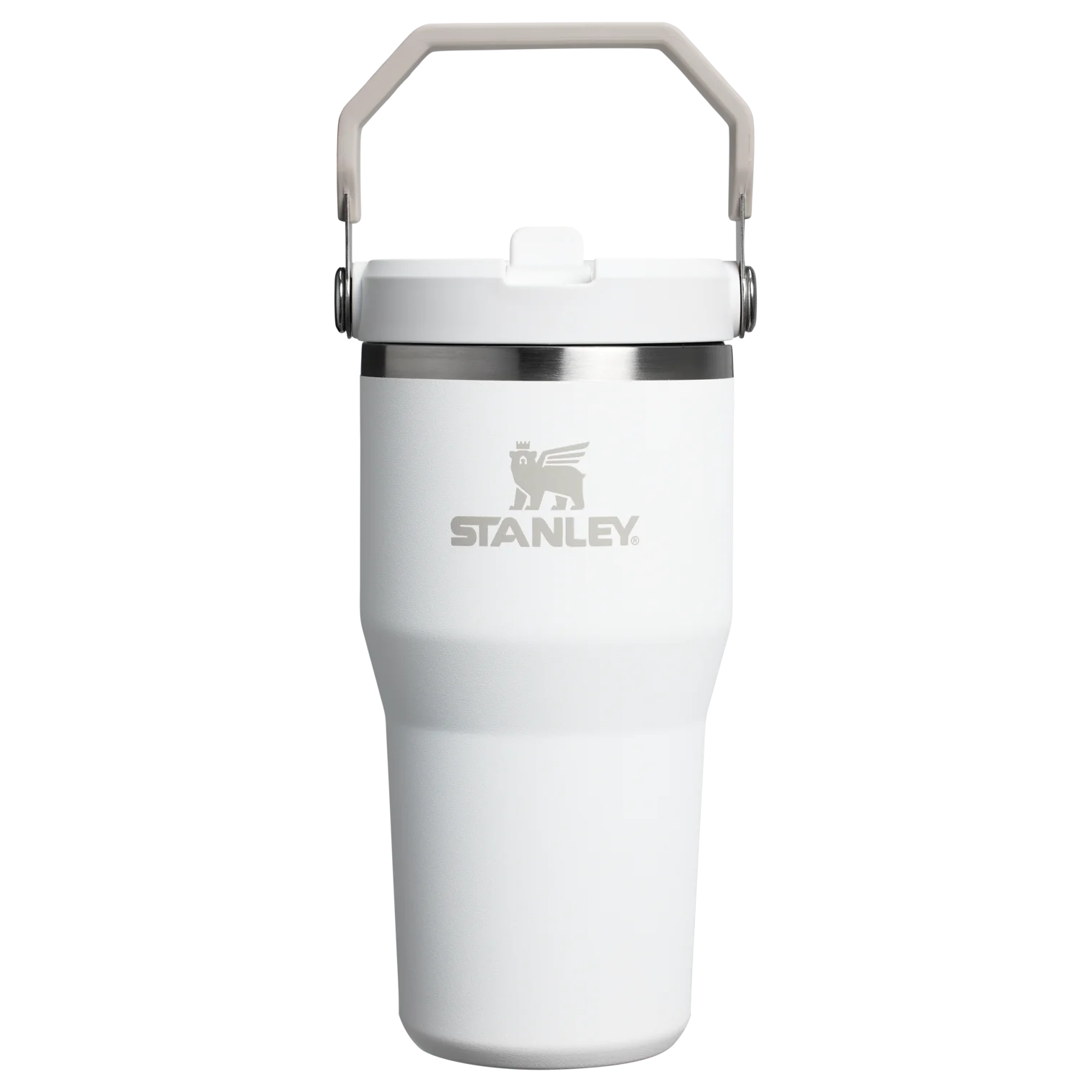 Stanley IceFlow Pipetli Kapak 2.0 Tumbler – Buz Beyaz